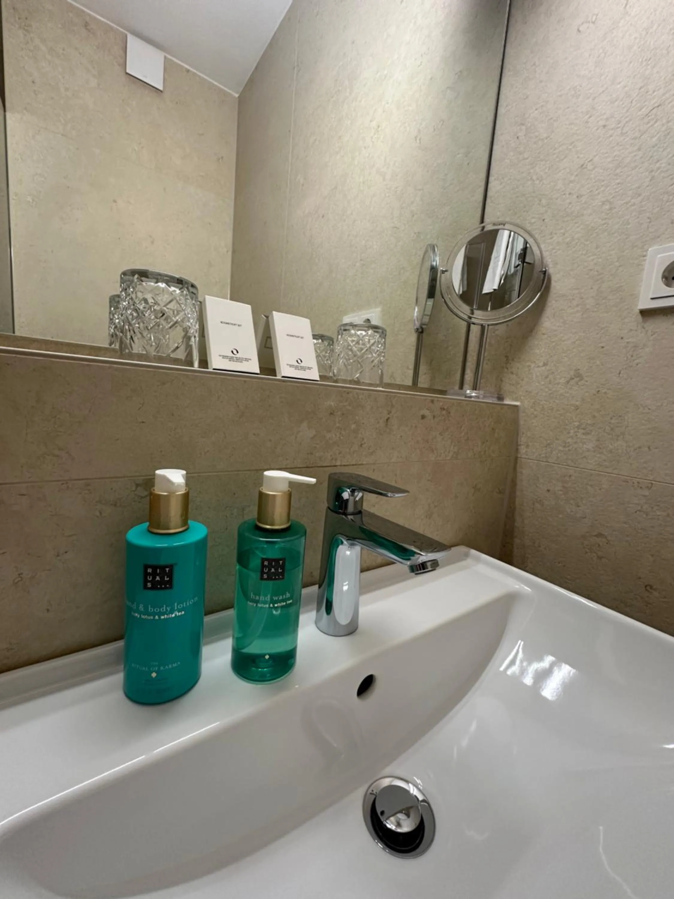 Bathroom in Hotel Rappensberger