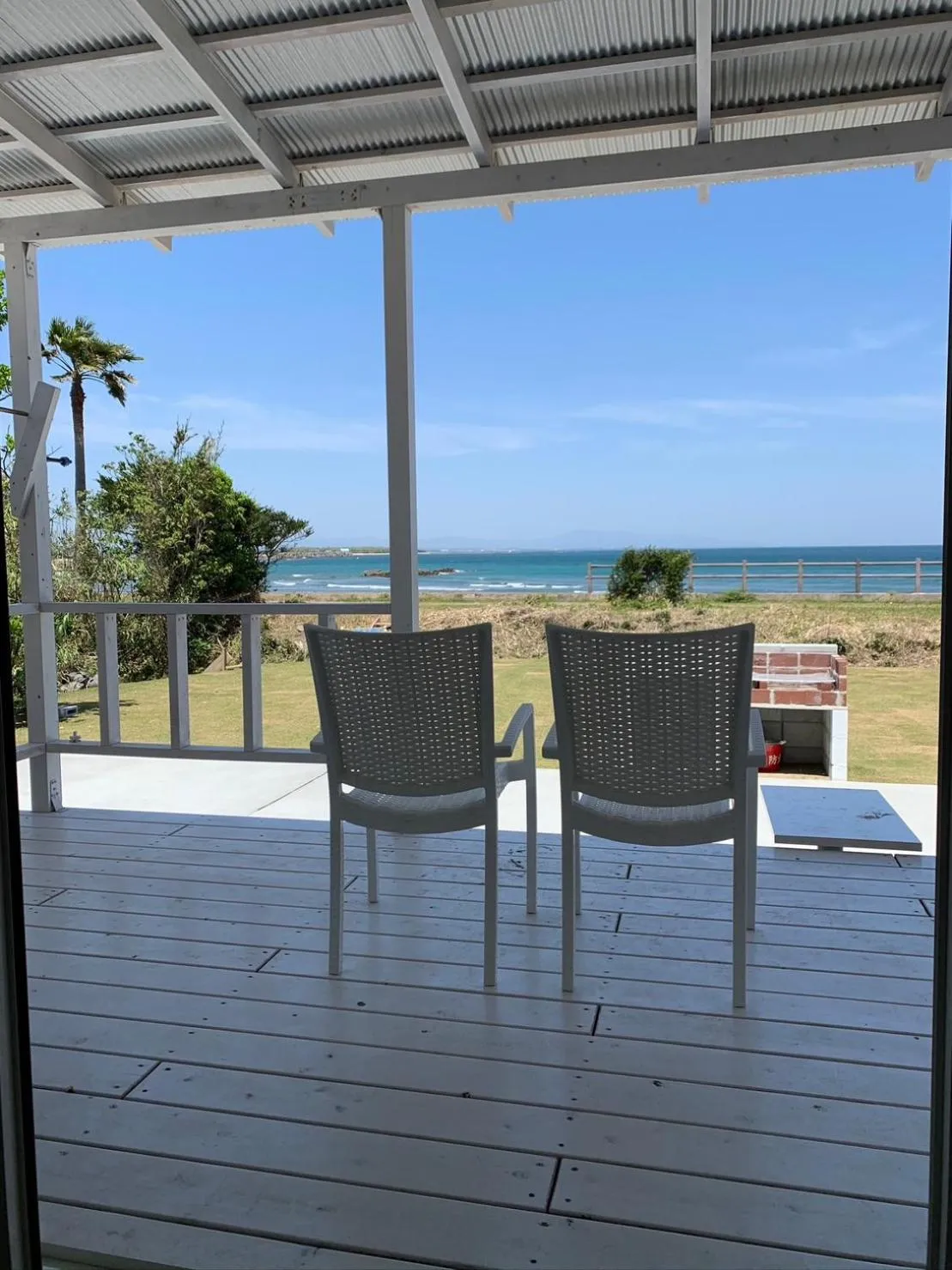 Balcony/Terrace in SHIRAHAMA BEACH GARDEN