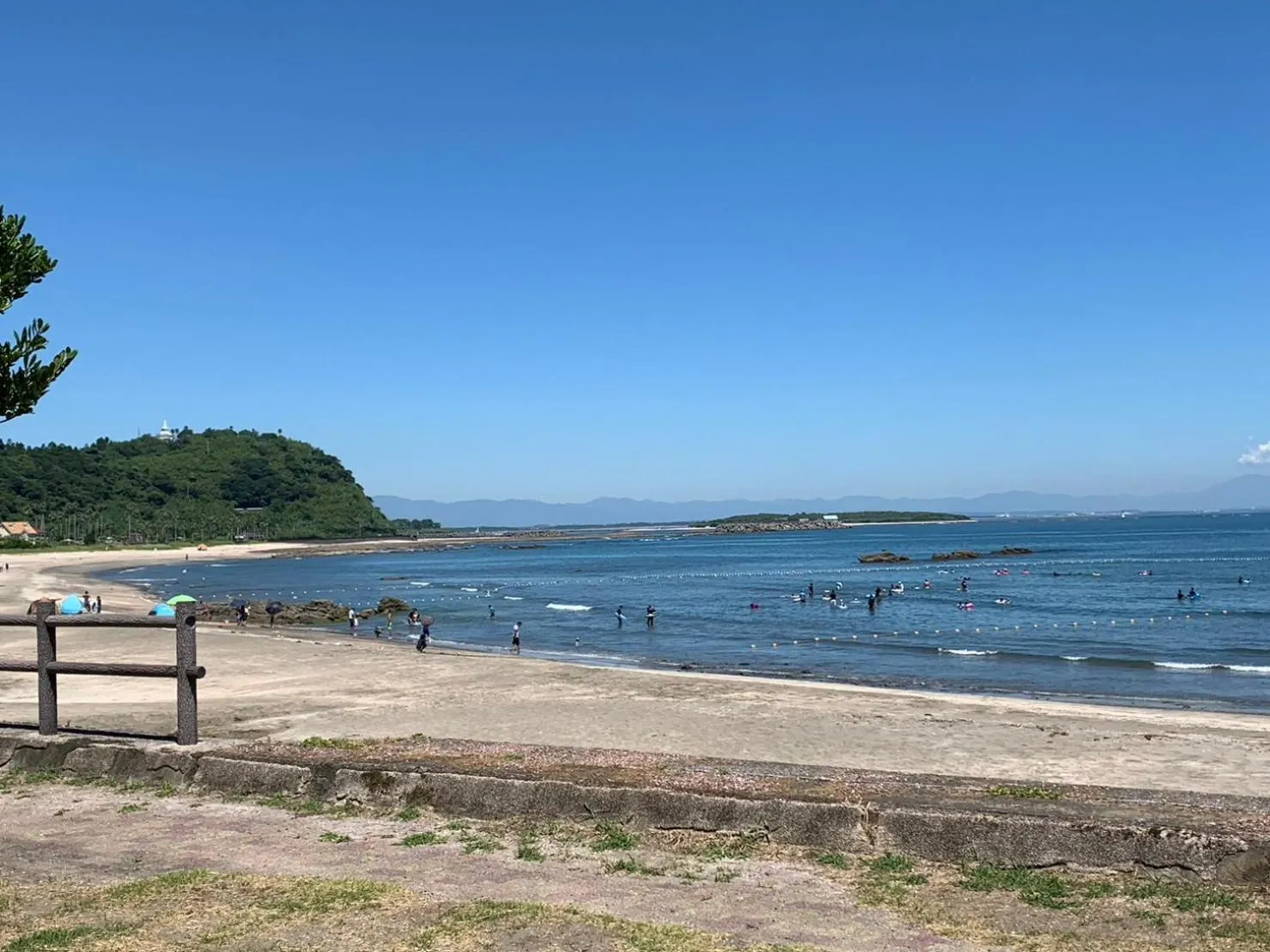 Natural landscape in SHIRAHAMA BEACH GARDEN