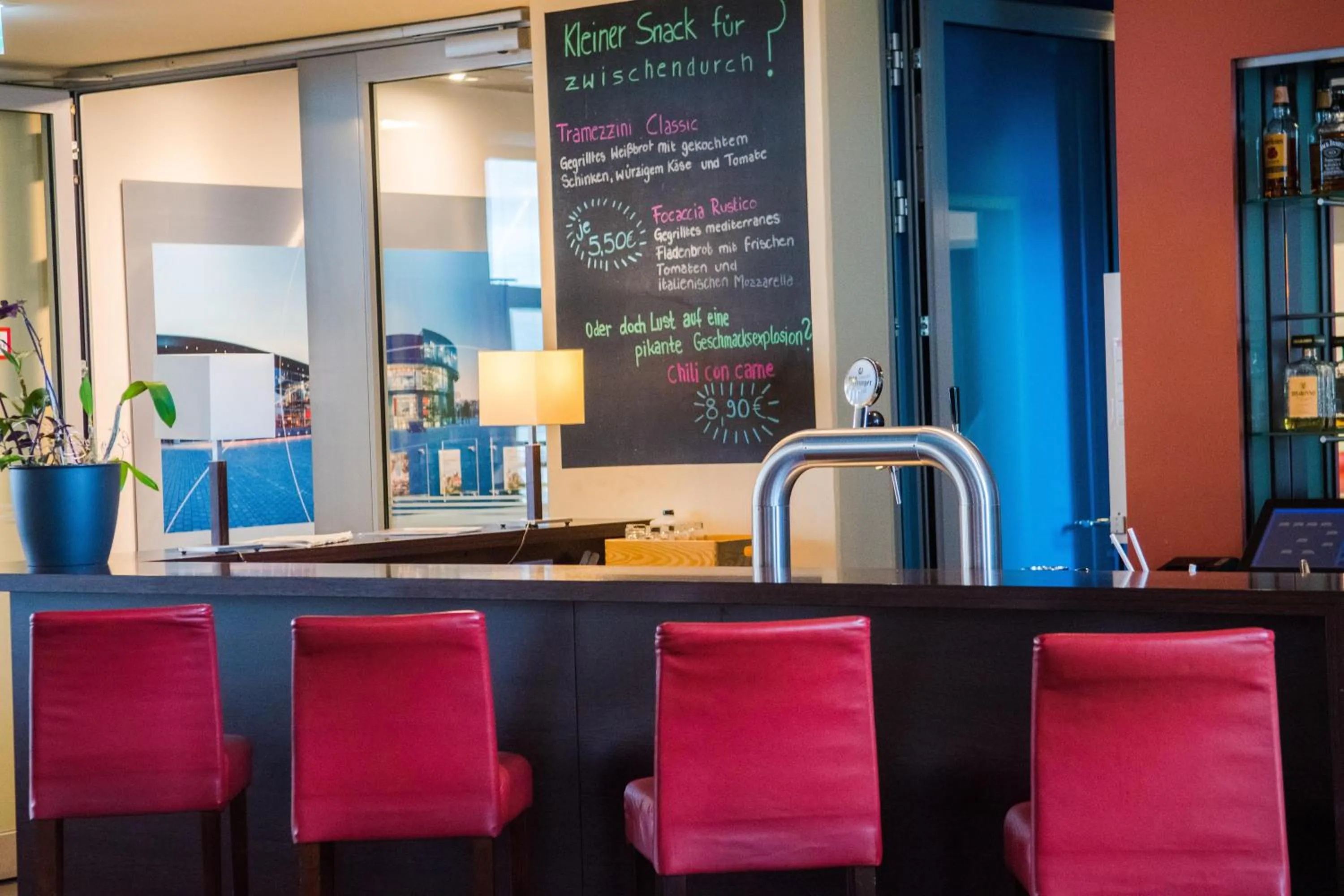 Lobby or reception in Livenwork Hotel & CoWorking GVZ Ingolstadt