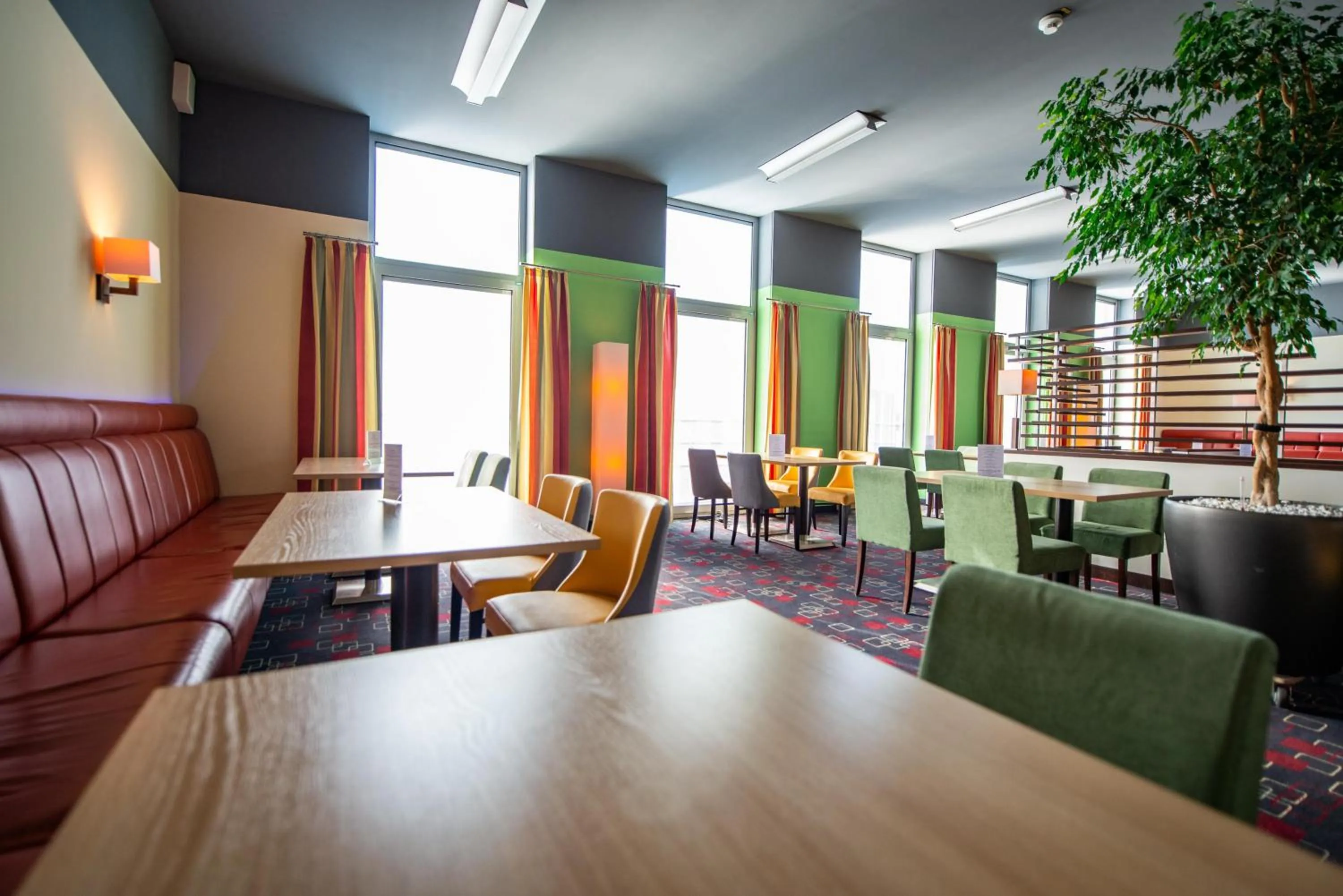 Lobby or reception in Livenwork Hotel & CoWorking GVZ Ingolstadt