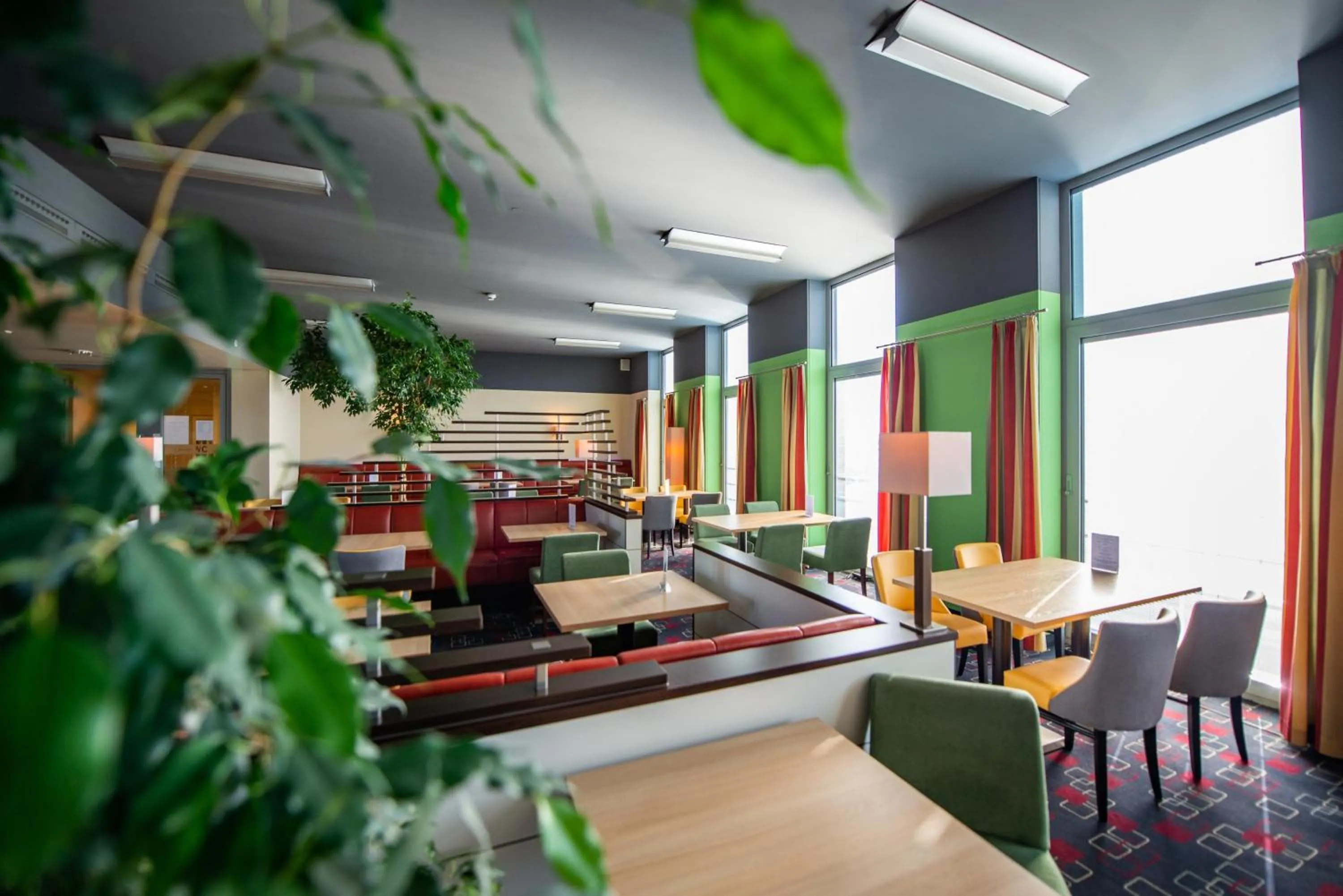Lobby or reception in Livenwork Hotel & CoWorking GVZ Ingolstadt