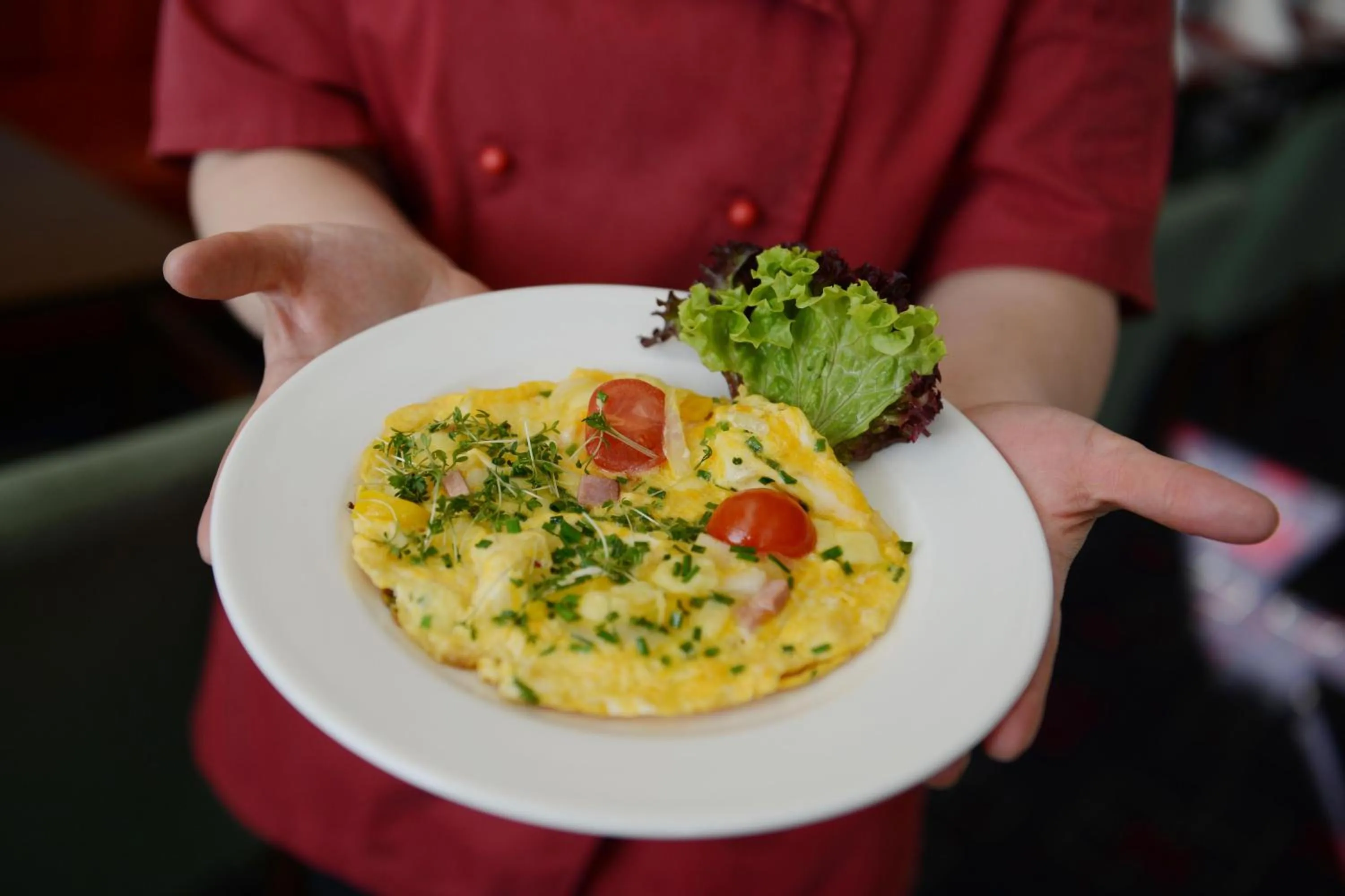 Restaurant/places to eat in Livenwork Hotel & CoWorking GVZ Ingolstadt