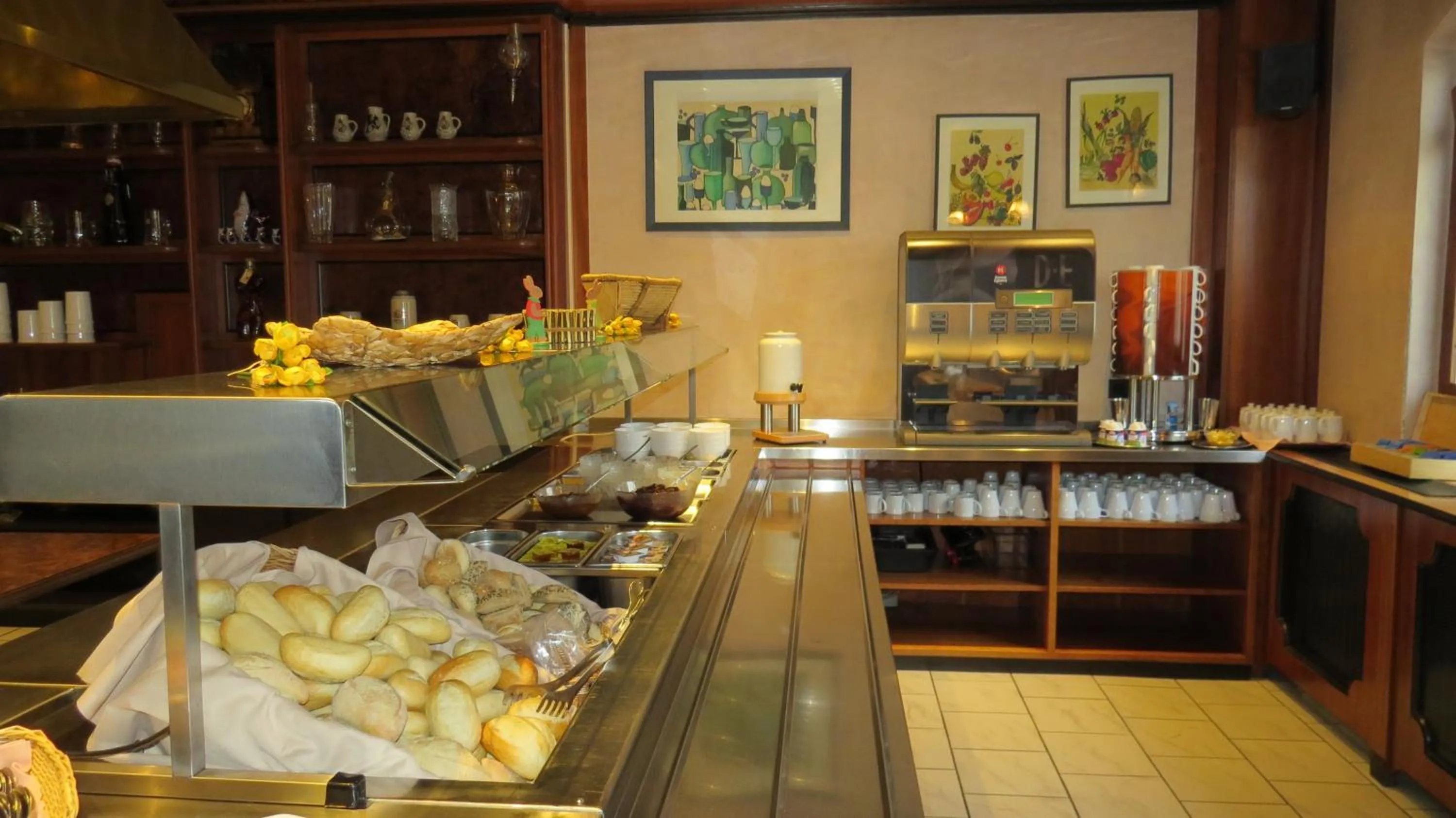 Buffet breakfast in Hotel Rebstock