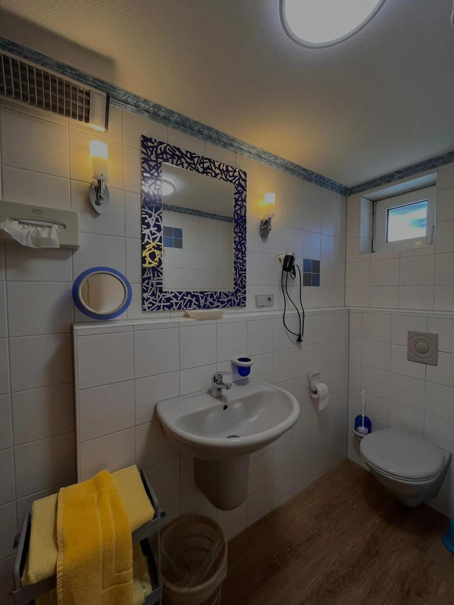 Toilet in Hotel Rebstock