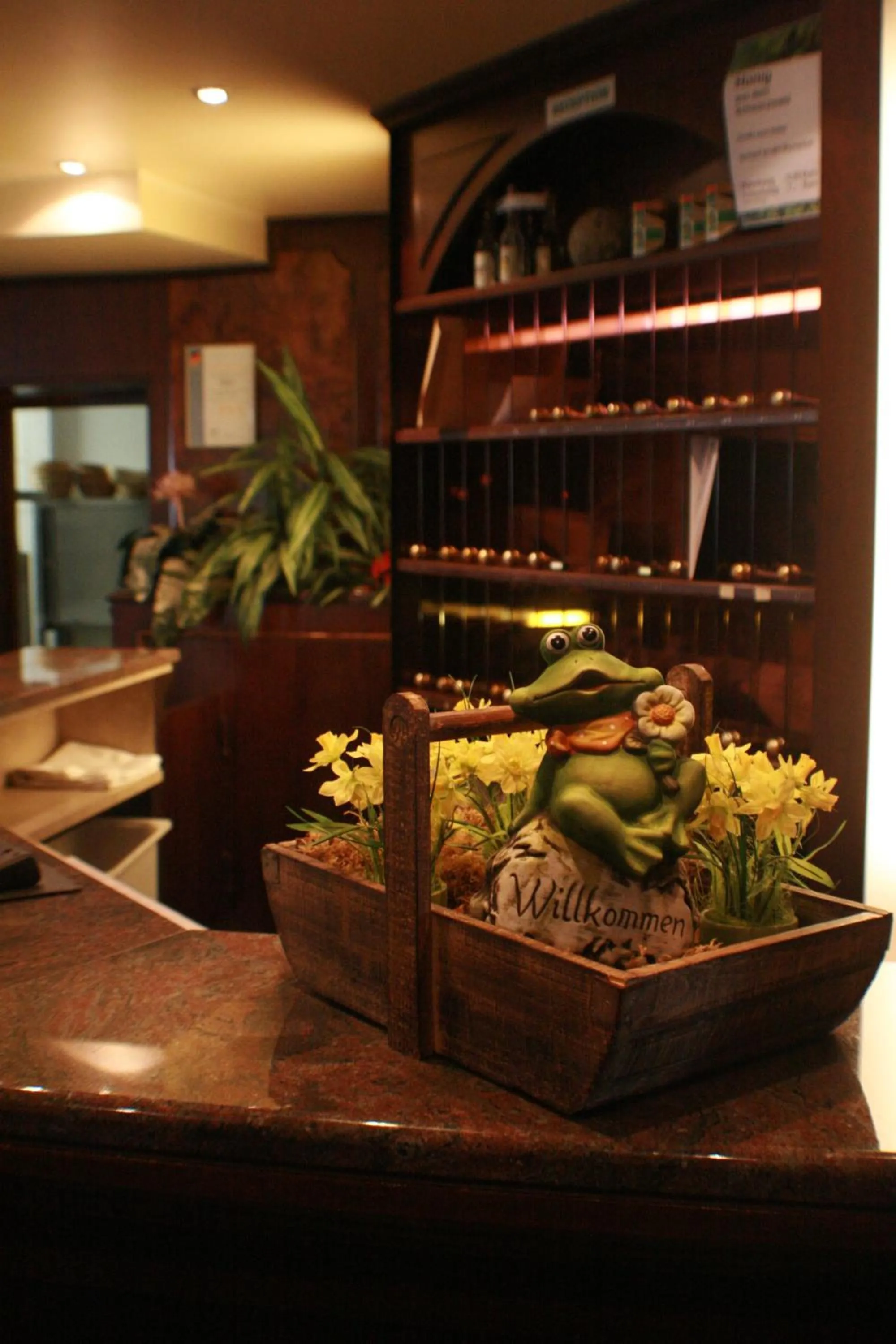 Lobby or reception in Hotel Rebstock