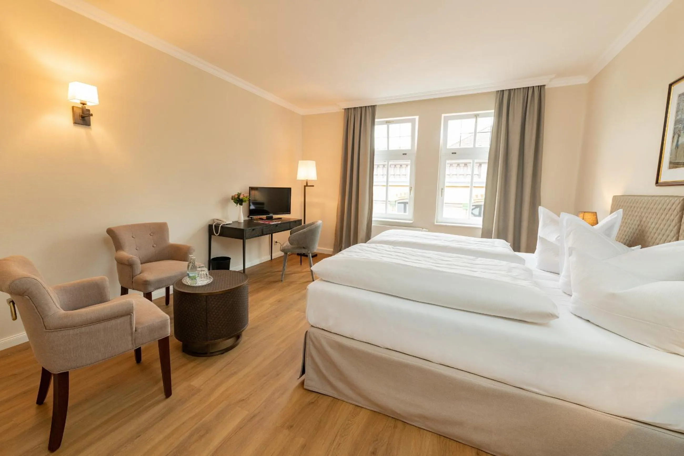 Photo of the whole room, Bed in Glockenhof