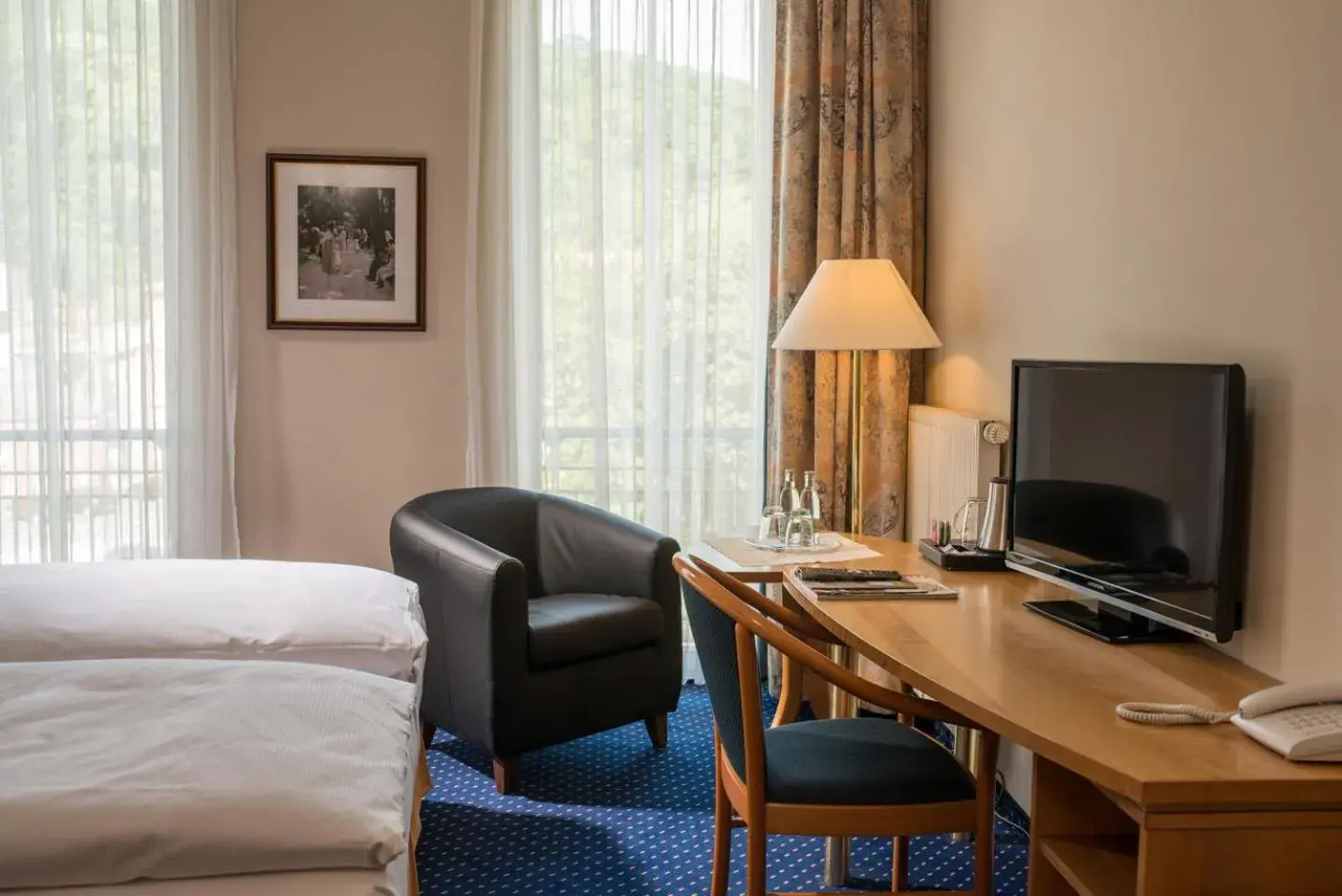 Comfort Double Room with Courtyard View in Glockenhof Comfort Double Room with Courtyard View in Glockenhof