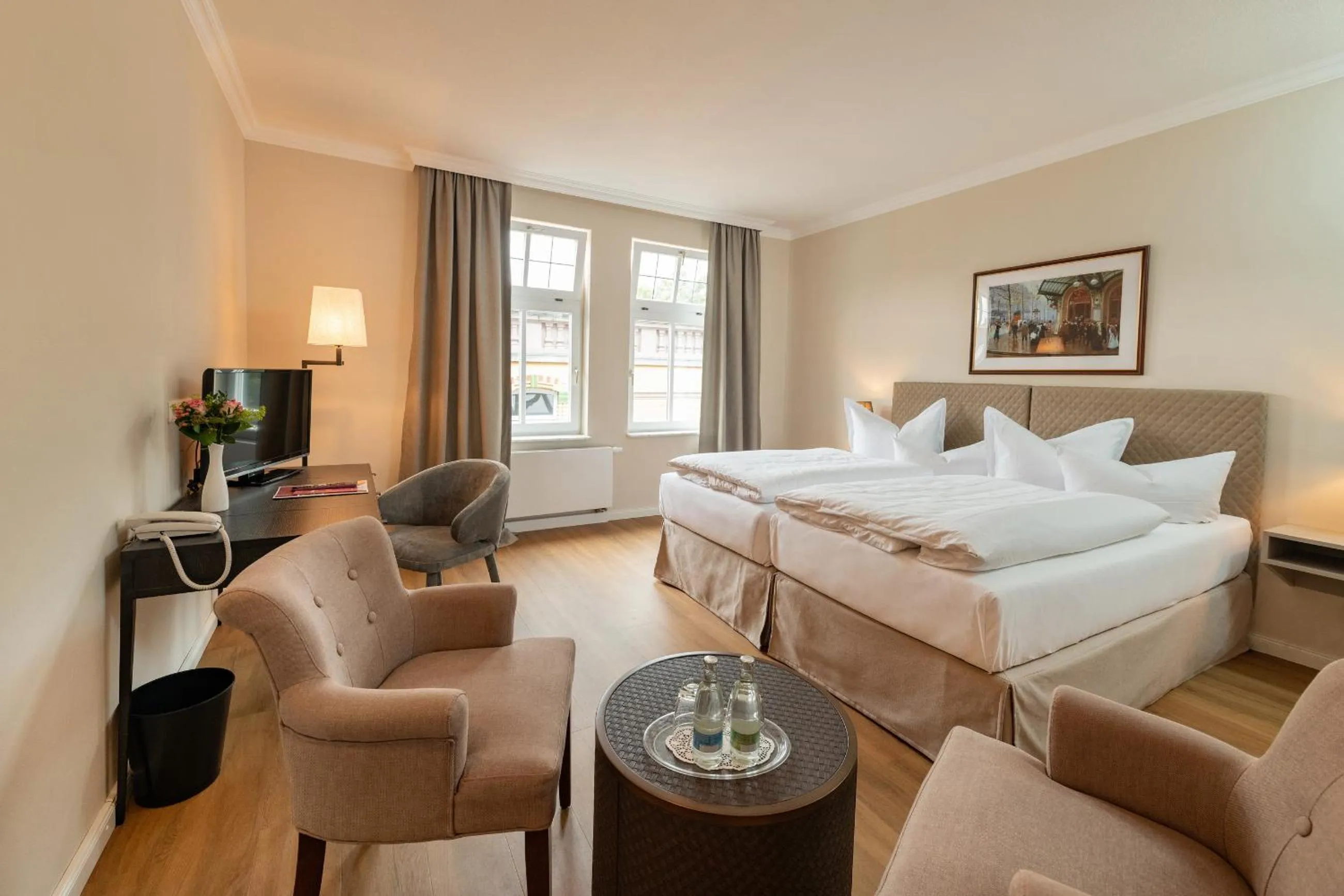 Photo of the whole room, Bed in Glockenhof