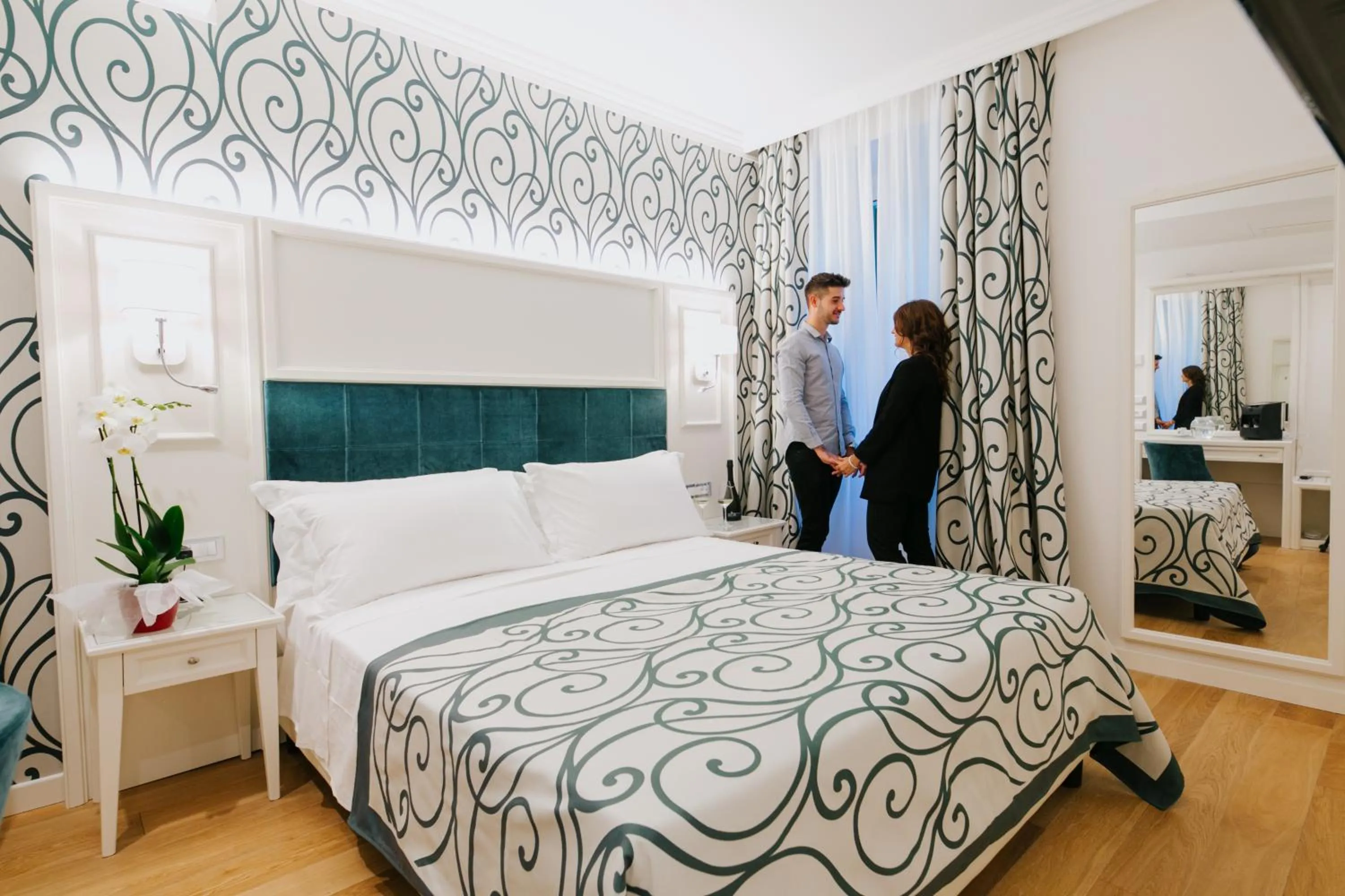 Bed in Hotel Città di Parenzo