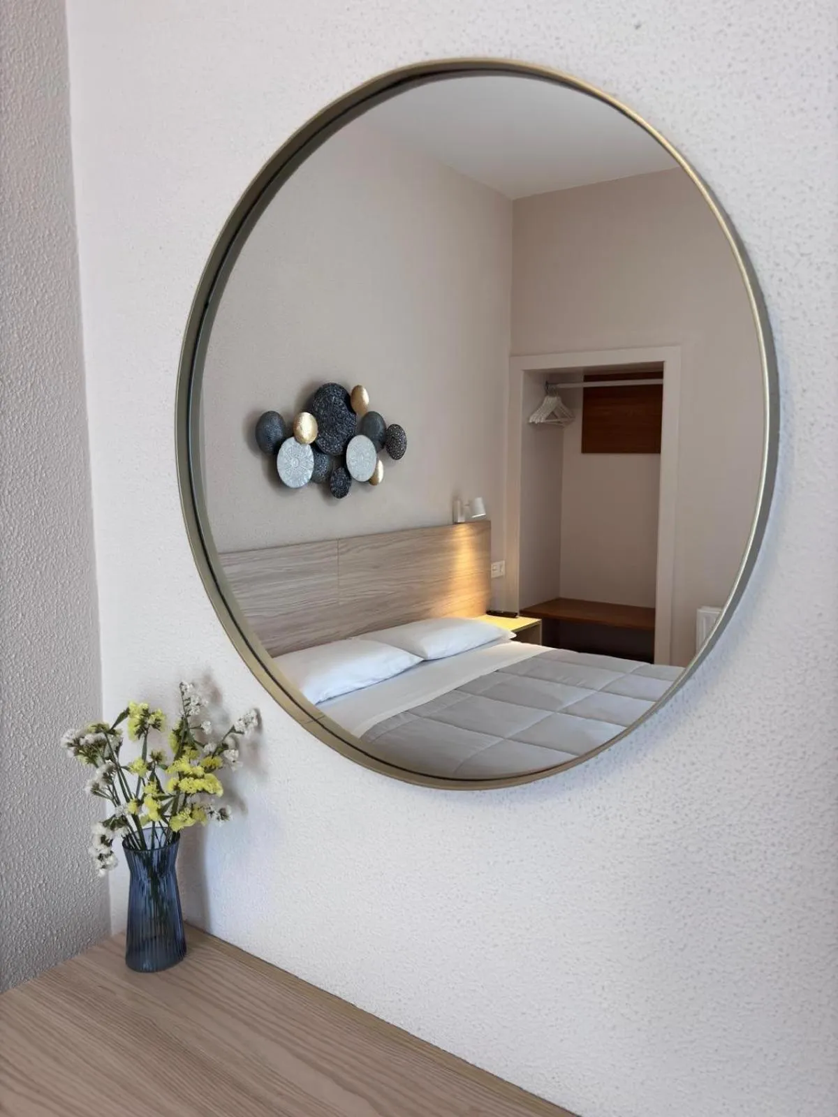 Bed in Hotel Ros Mary