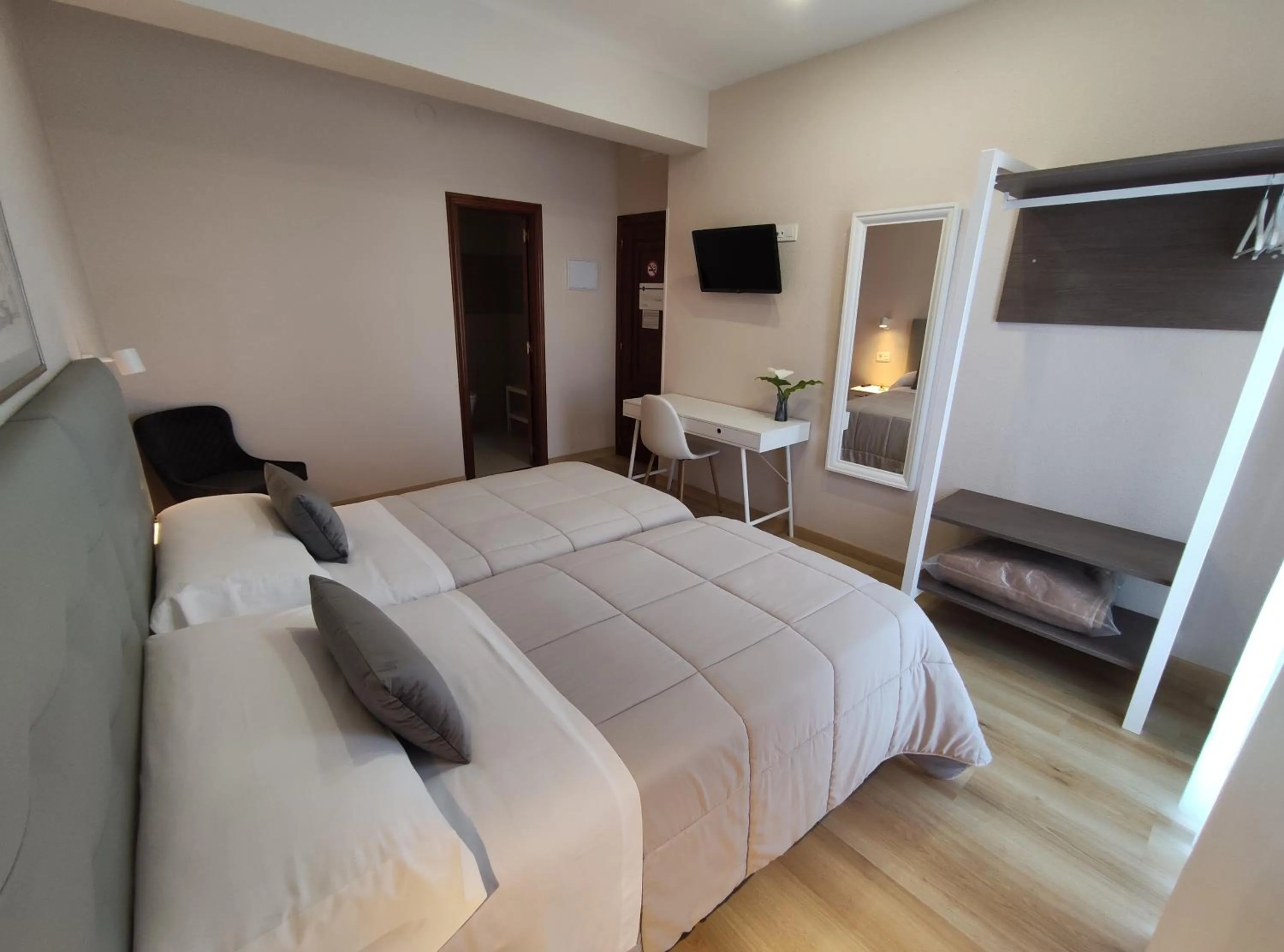 Bed in Hotel Ros Mary