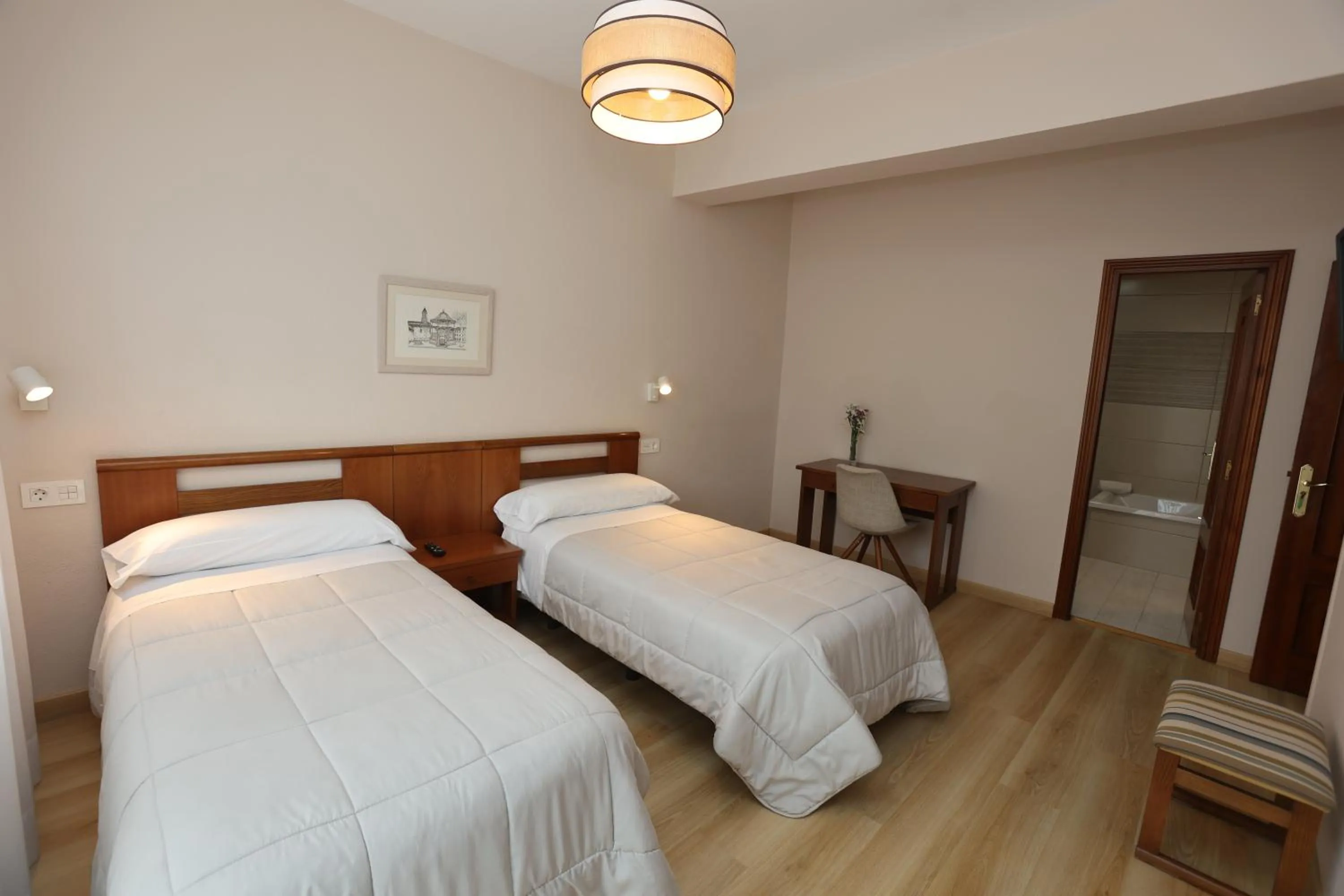 Bed in Hotel Ros Mary