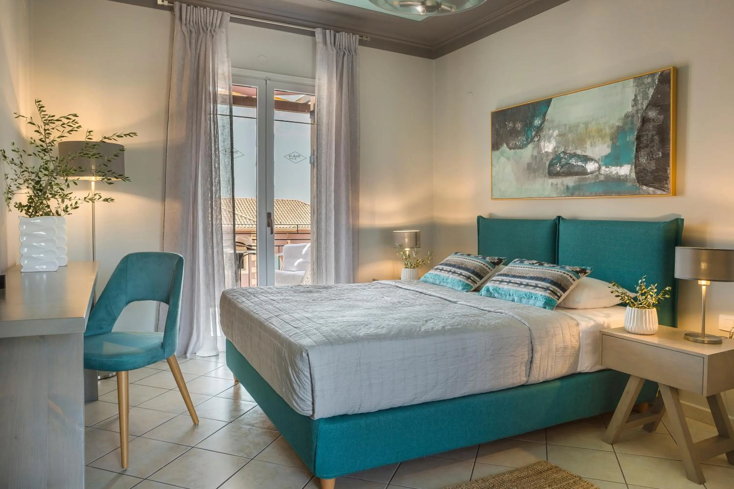 Photo of the whole room, Bed in Makis Hotel