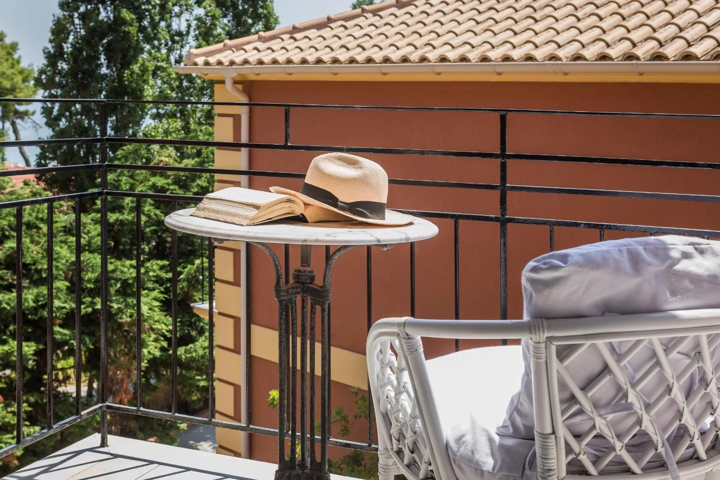 Balcony/Terrace in Makis Hotel