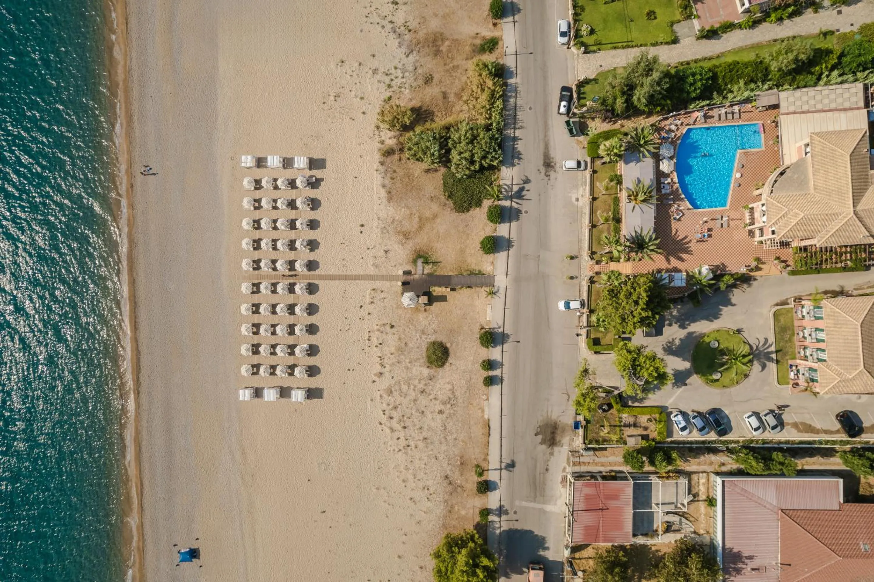 Beach in Makis Hotel