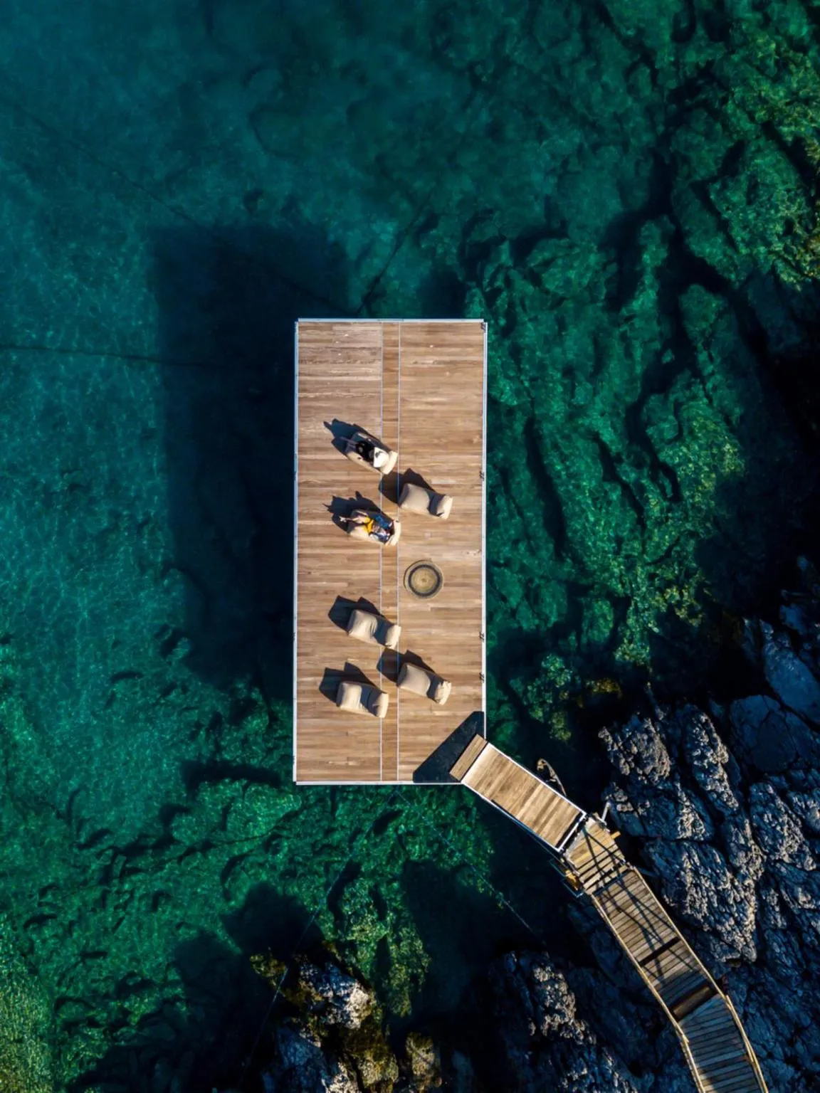 Bird's eye view in Aliv stone suites & spa