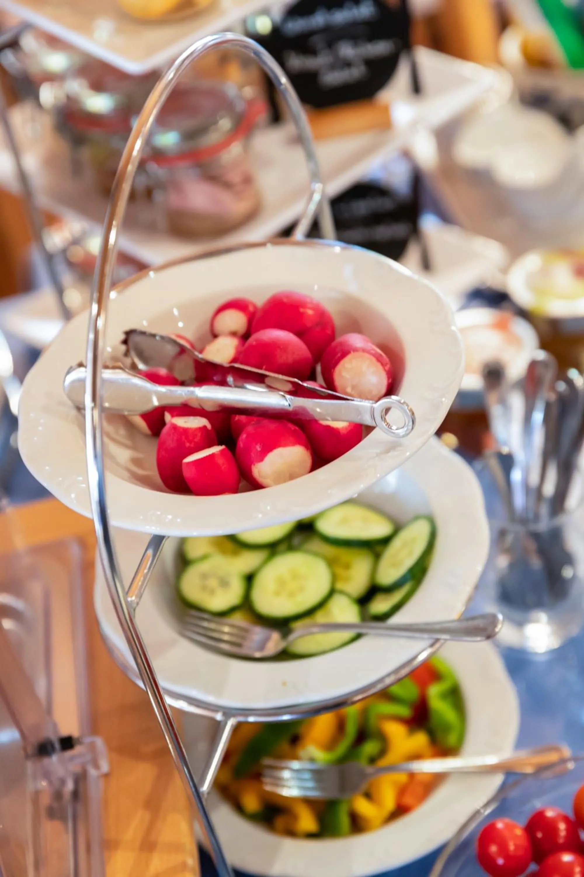 Buffet breakfast in Hotel Hoyacker Hof