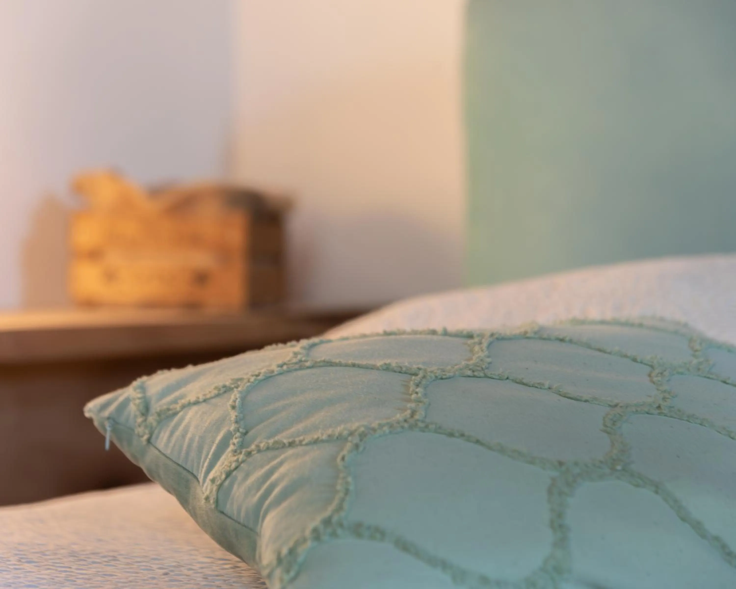 Bed in BACARìA BED&BREAKFAST