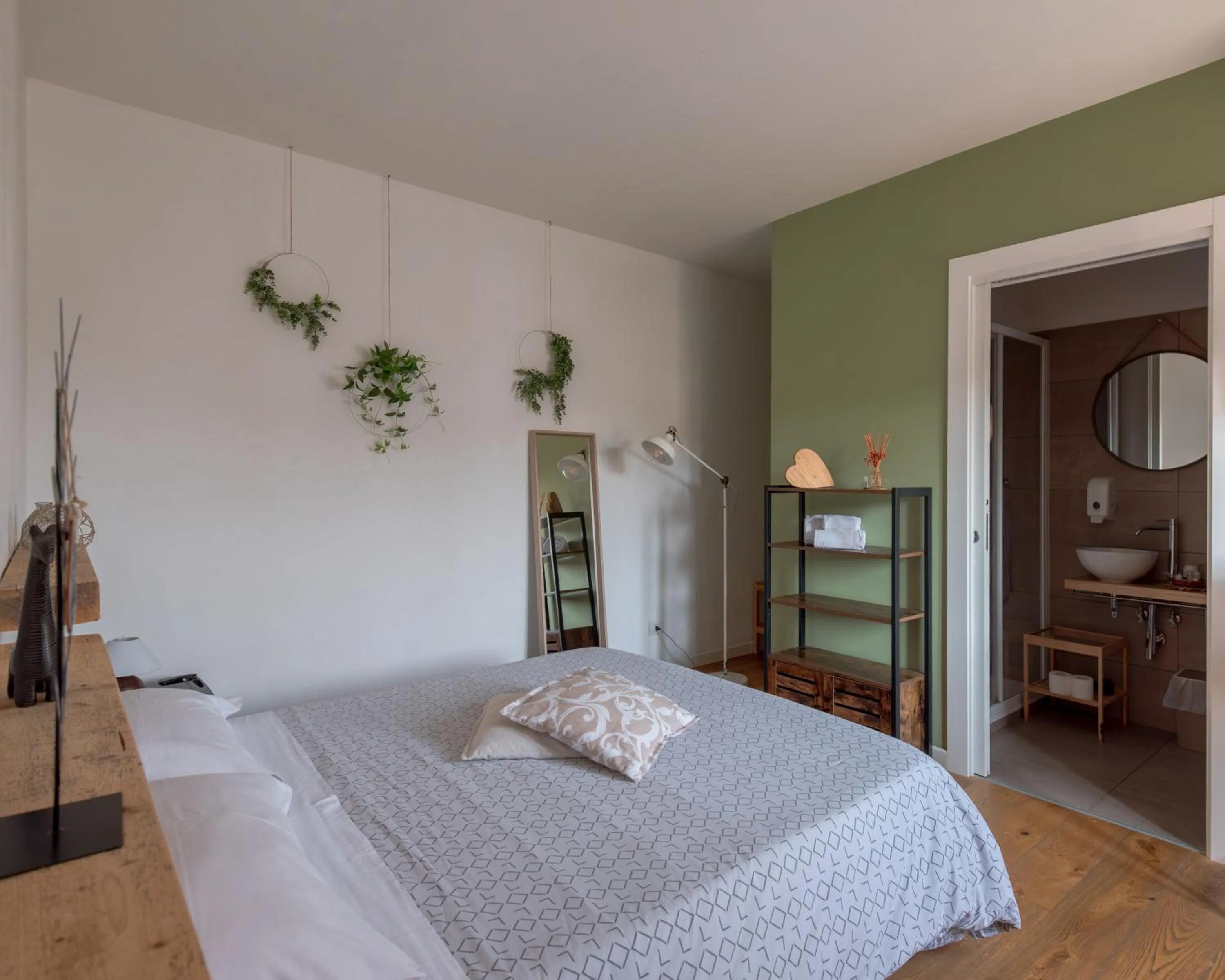 Bed in BACARìA BED&BREAKFAST