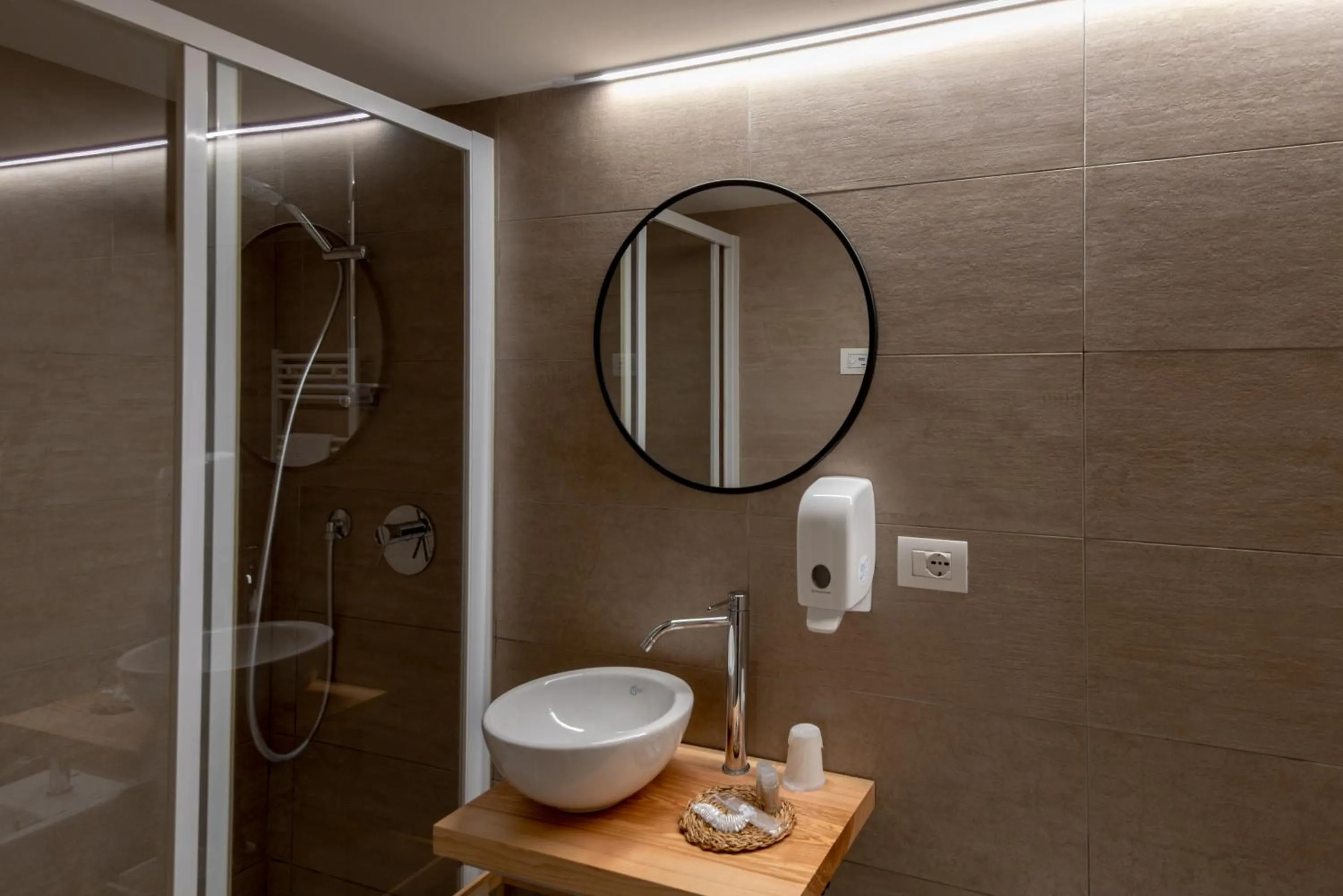 Bathroom in BACARìA BED&BREAKFAST