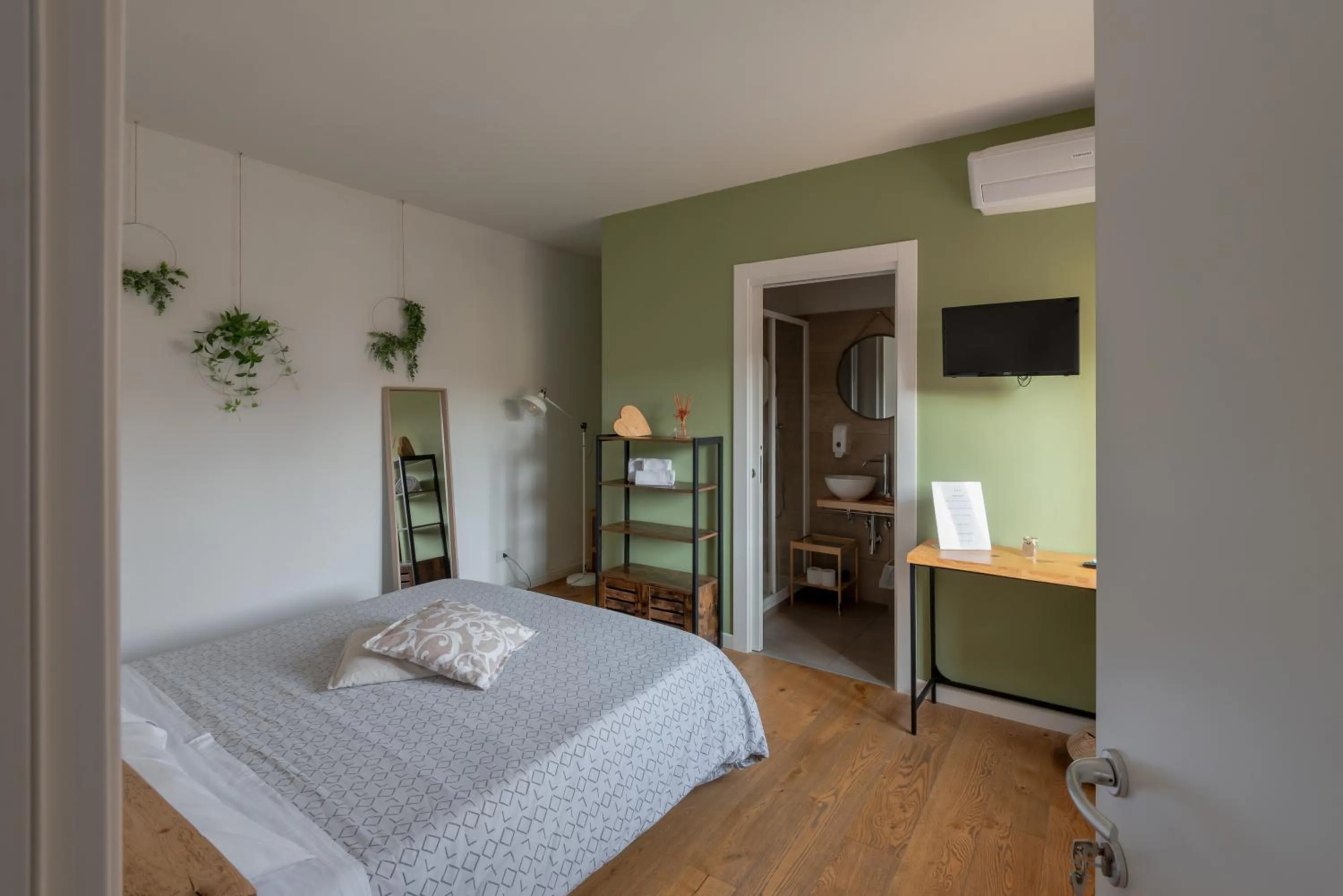 Bed in BACARìA BED&BREAKFAST