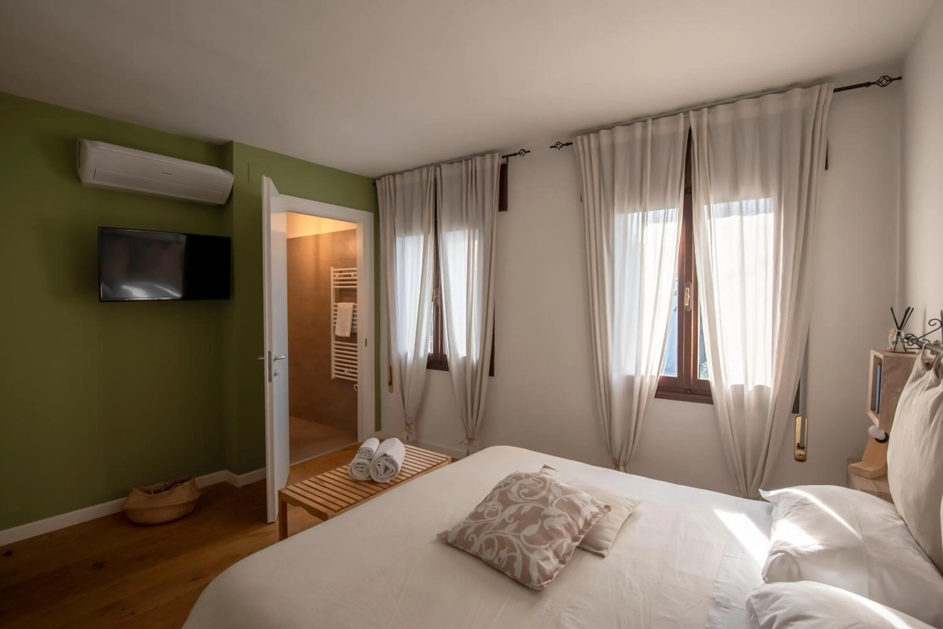 Bed in BACARìA BED&BREAKFAST