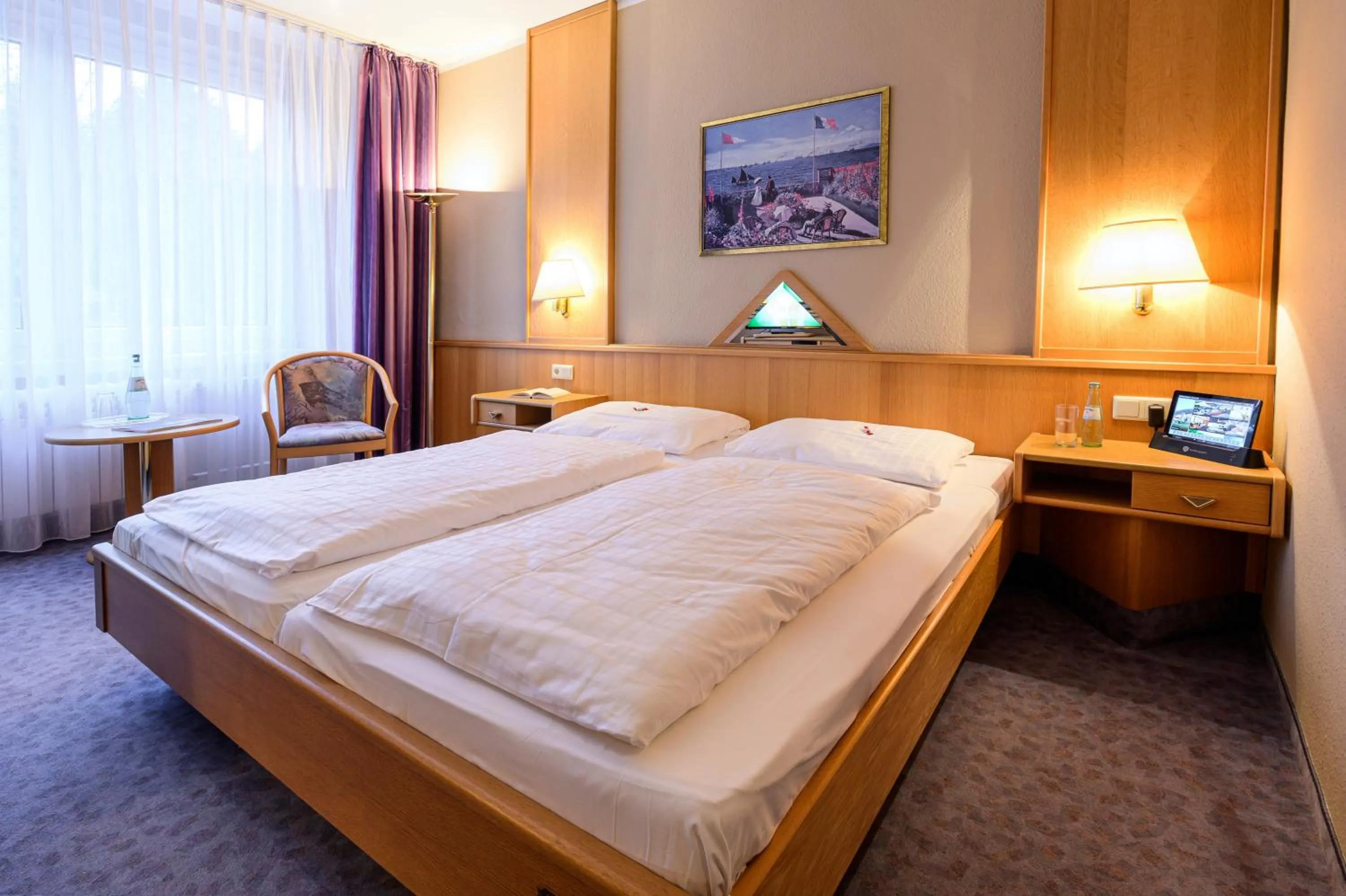 Bed in Waldhotel Berghof