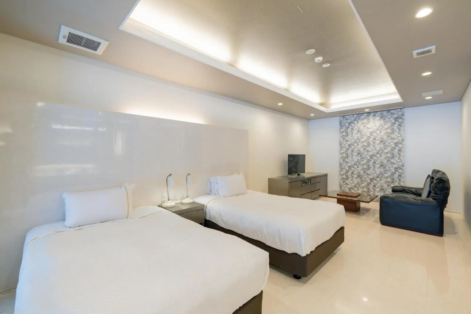 Bed in Namari Onsen Kokoro No Toki Jusangatsu