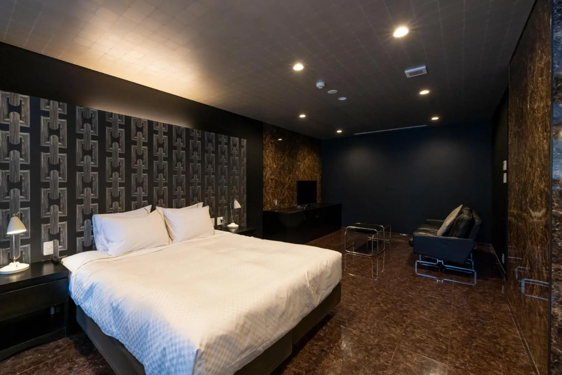 Bed in Namari Onsen Kokoro No Toki Jusangatsu