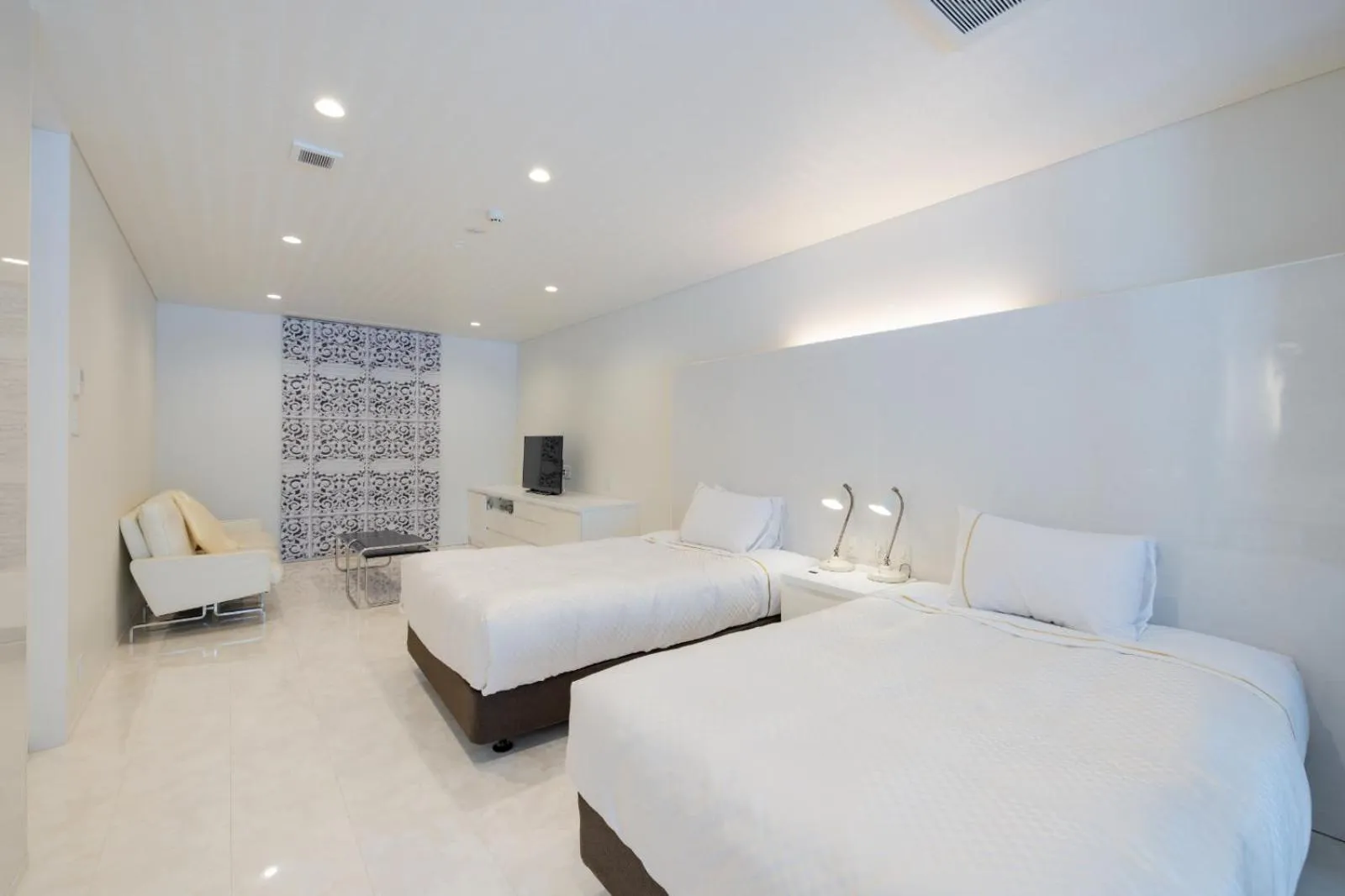 Bed in Namari Onsen Kokoro No Toki Jusangatsu