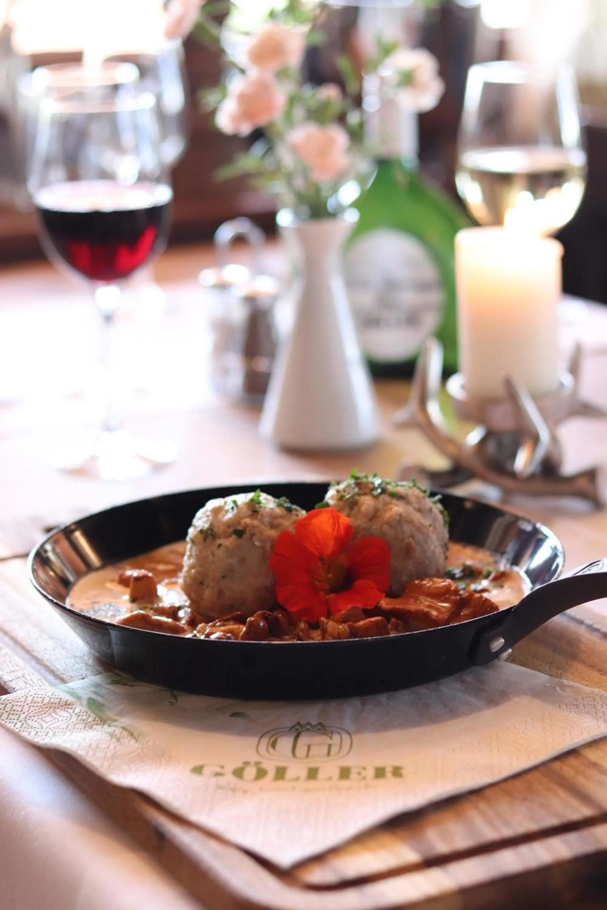 Restaurant/places to eat in Hotel Göller