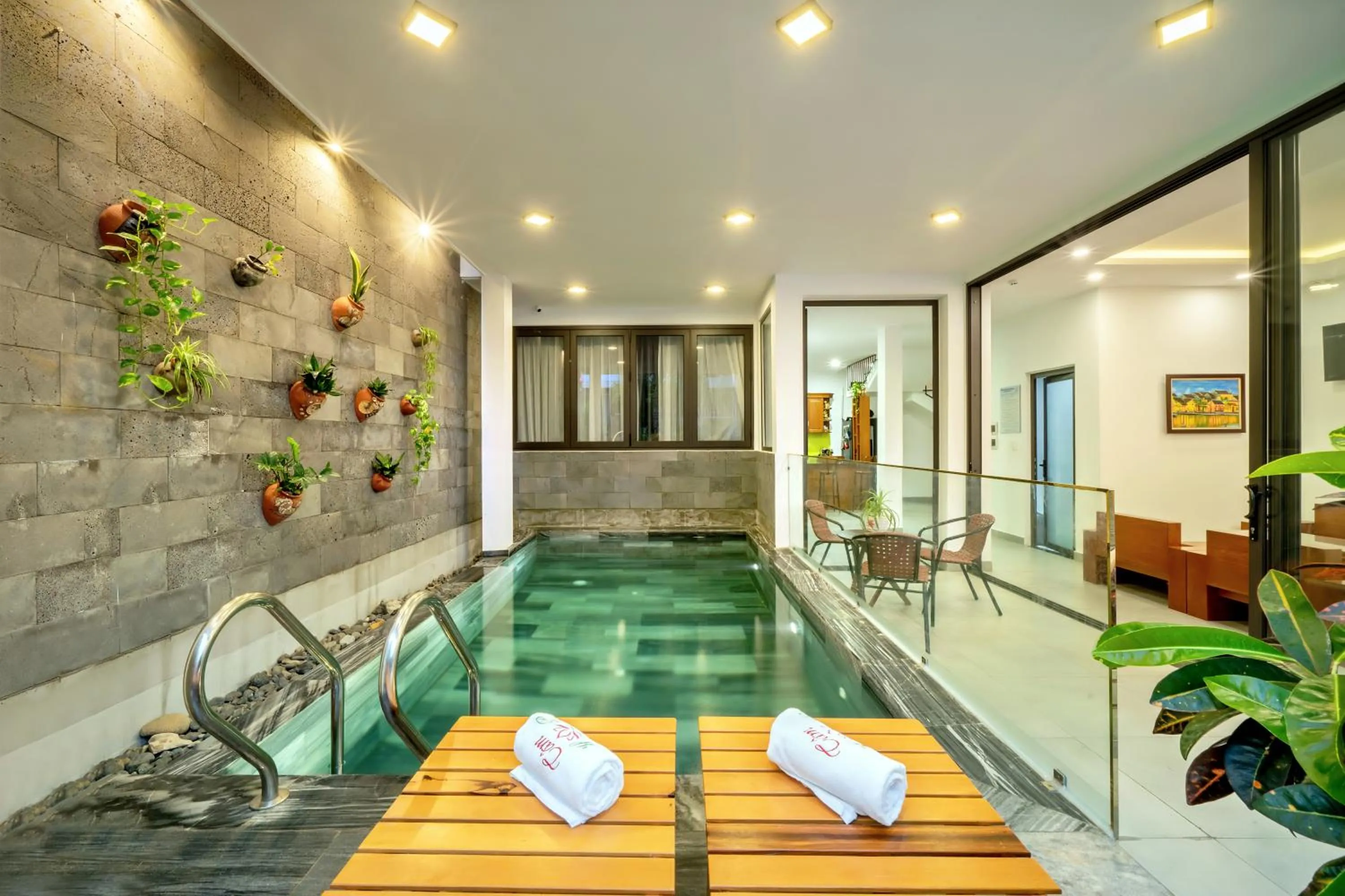 Swimming pool in Tam Hong Phuc Homestay Hoi An