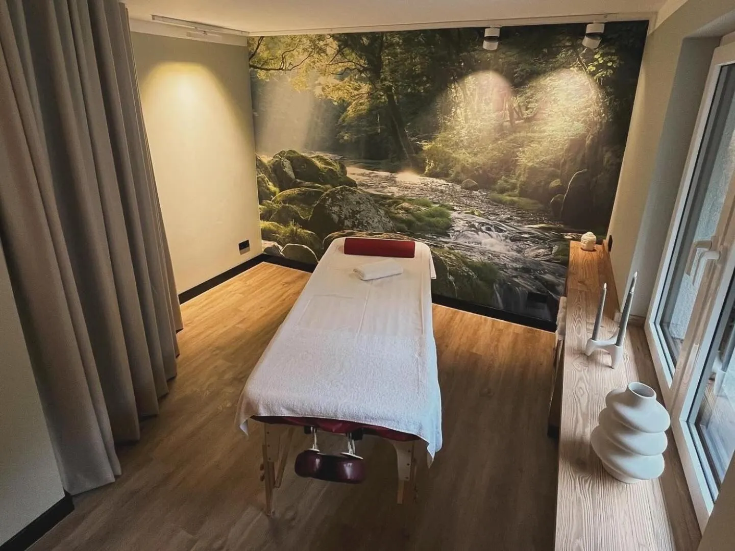 Massage, Bed in Hotel Waldmühle