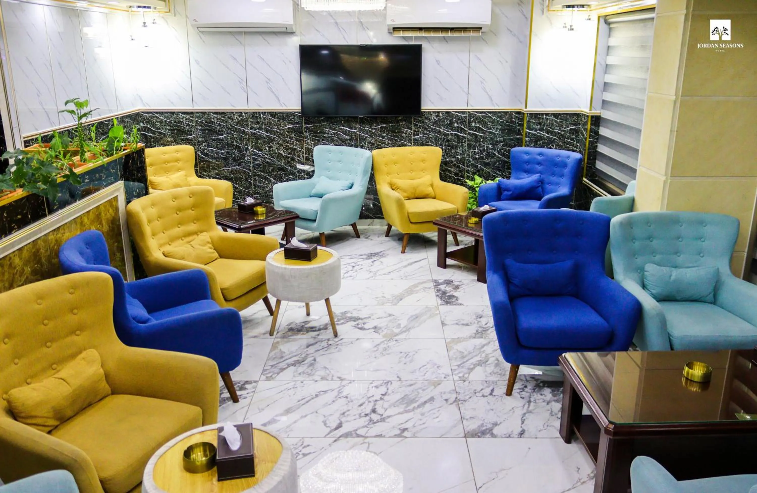 Lobby or reception in Jordan Seasons Hotel