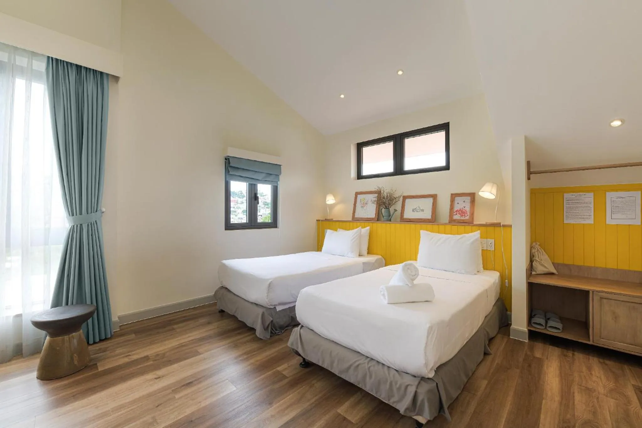 Bed in La Em Boutique Villa