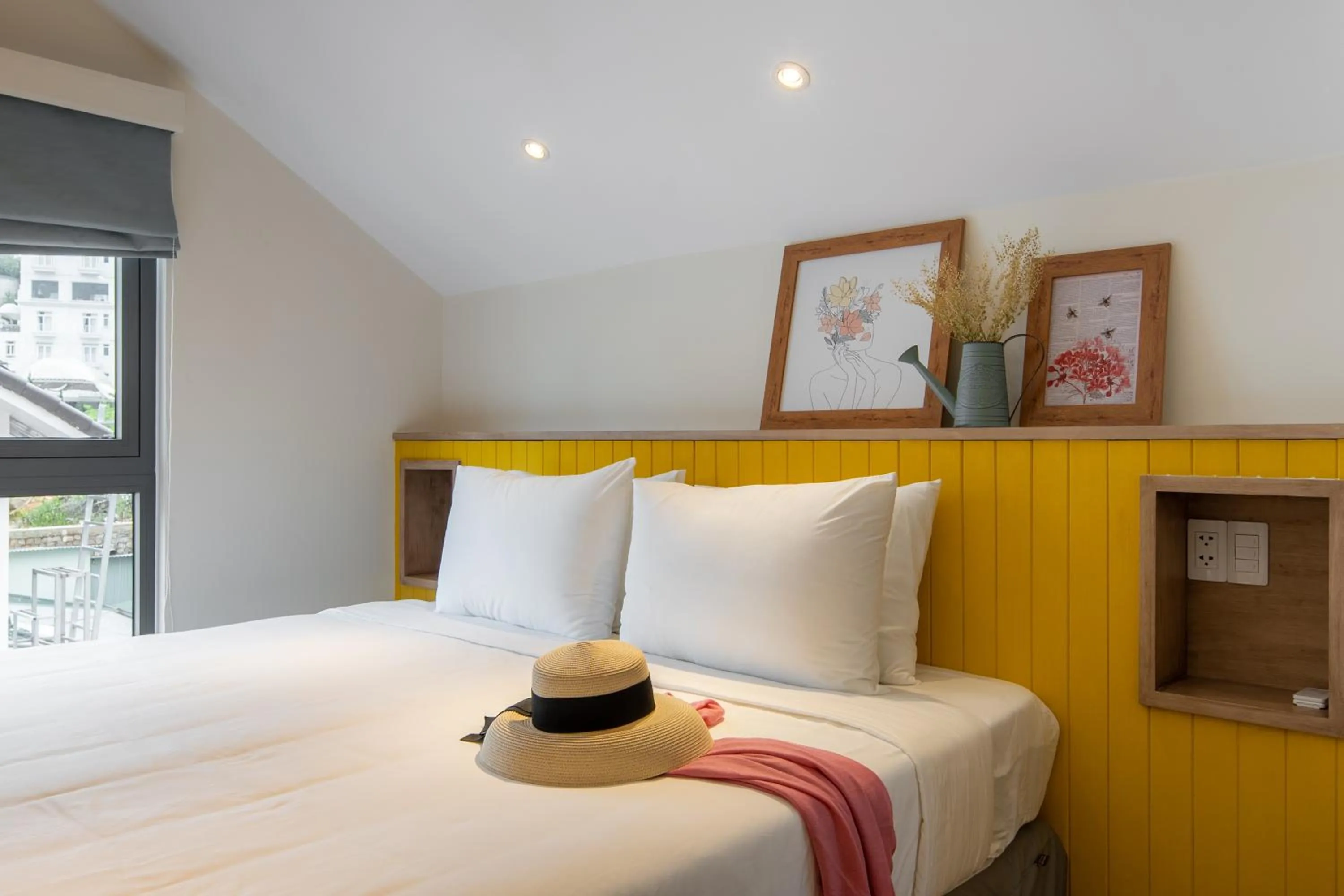 Bed in La Em Boutique Villa