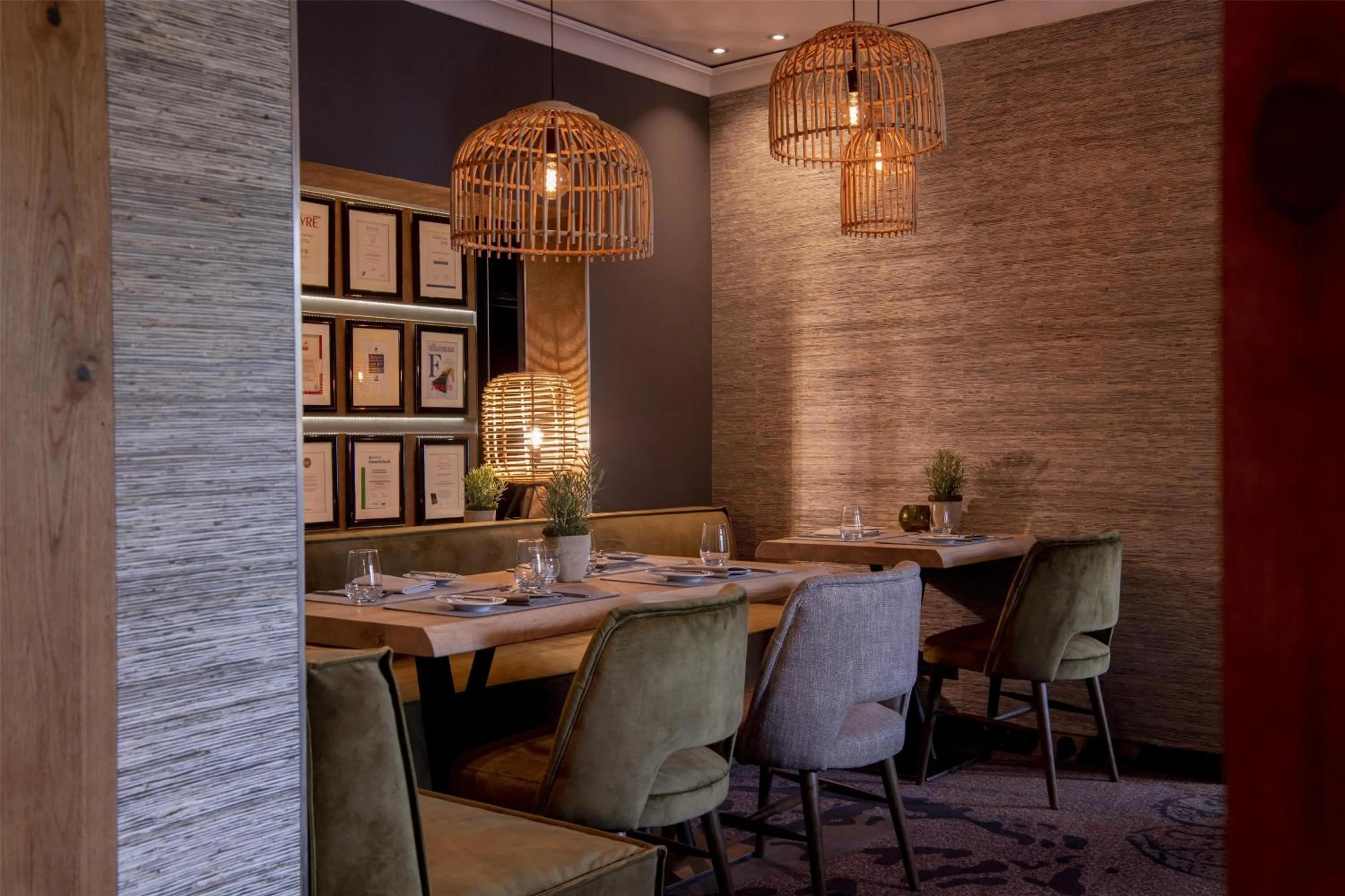 Restaurant/places to eat in Atrium Hotel Mainz