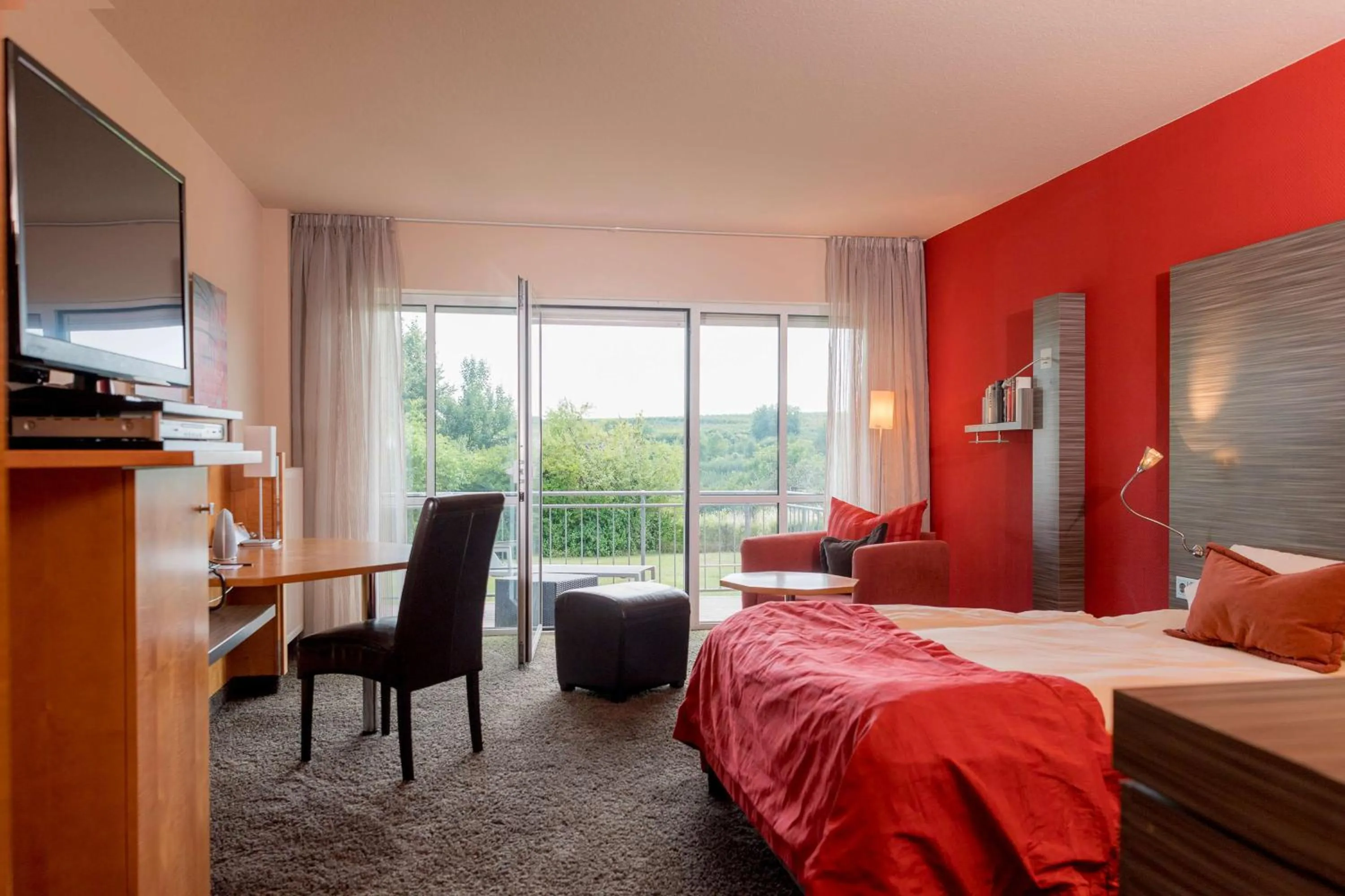Bedroom, Bed in Atrium Hotel Mainz