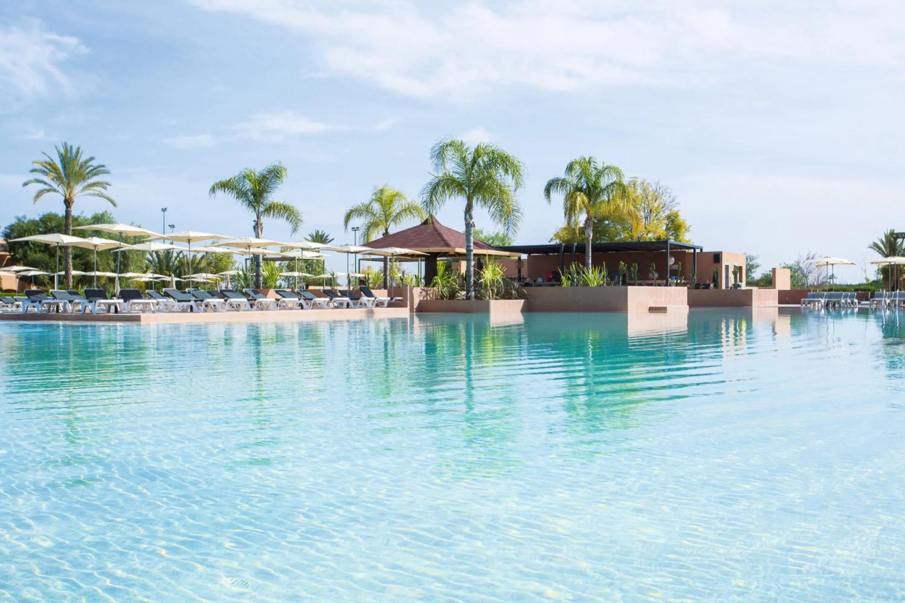 Swimming pool in Hotel Riu Tikida Palmeraie - All Inclusive