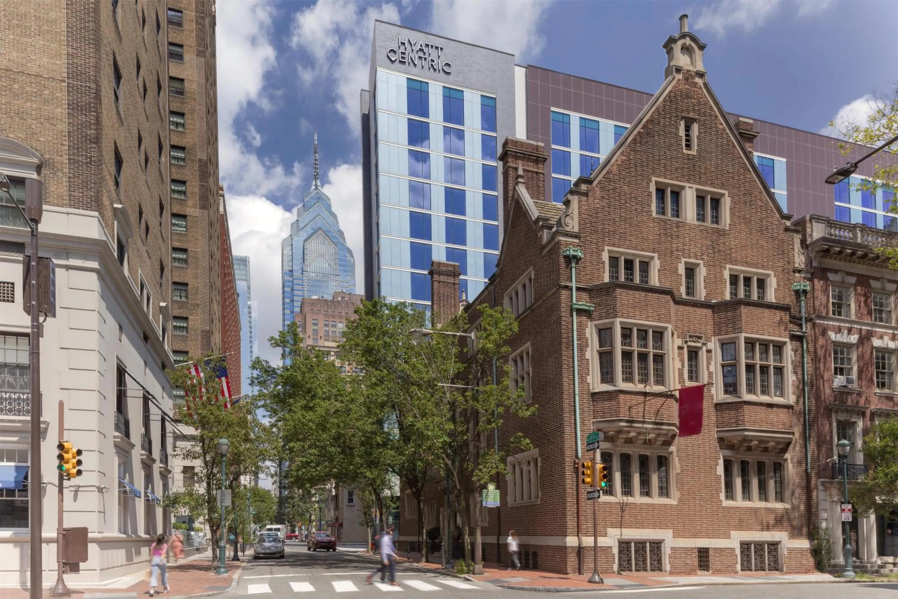 Property building in Hyatt Centric Center City Philadelphia