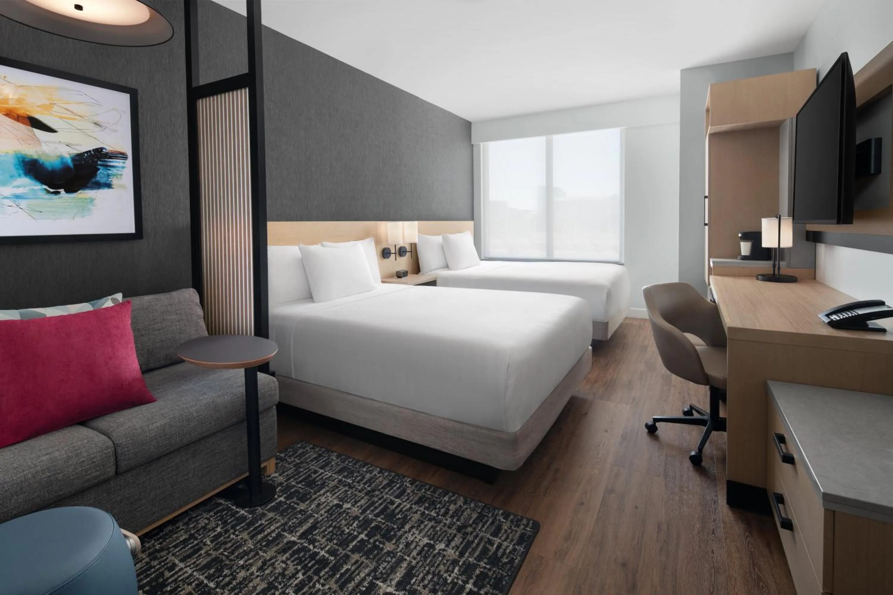 TV and multimedia, Bed in Hyatt Place Atlanta/Perimeter Center