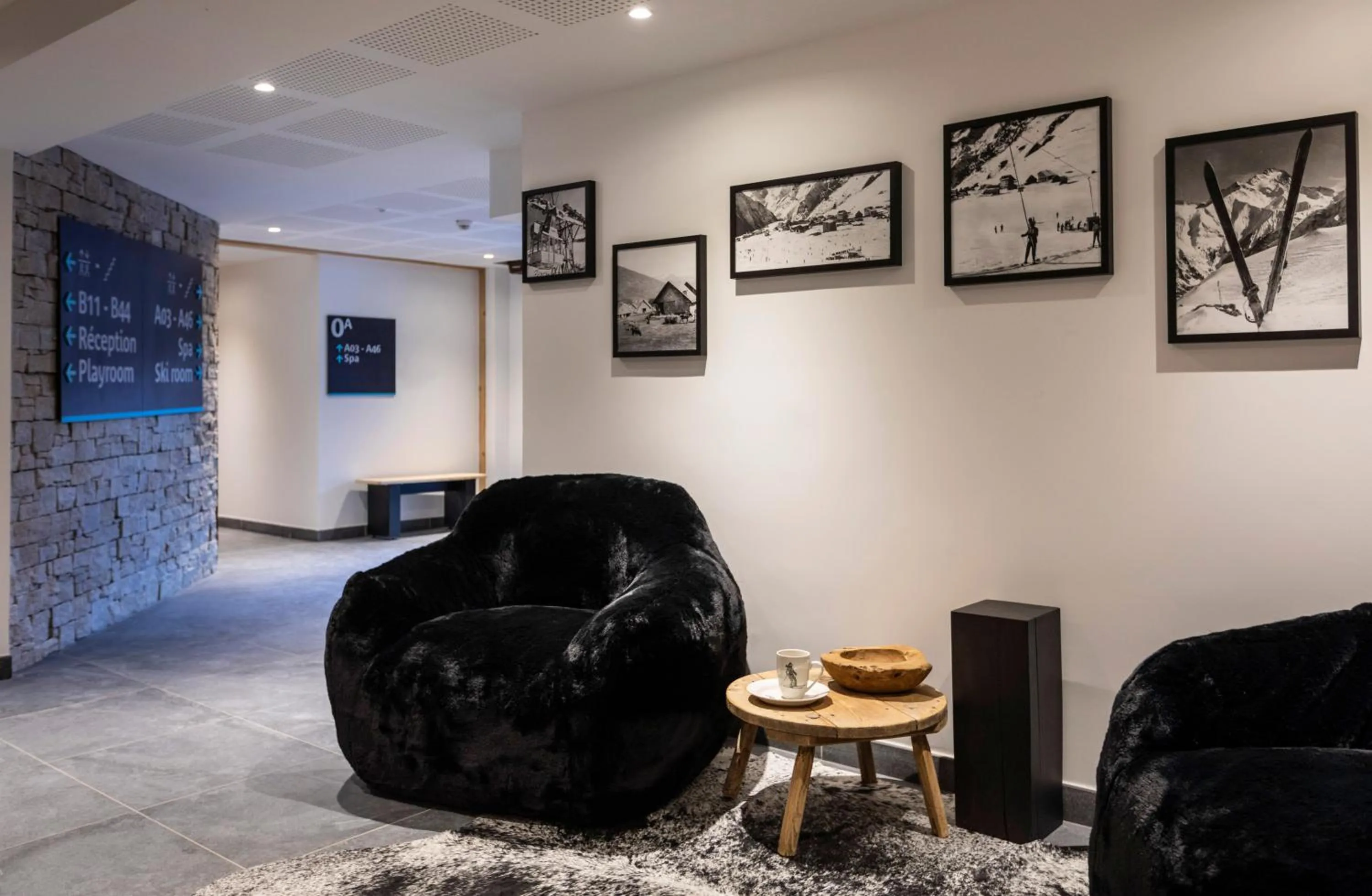 Lobby or reception in TERRESENS - Neige et Soleil