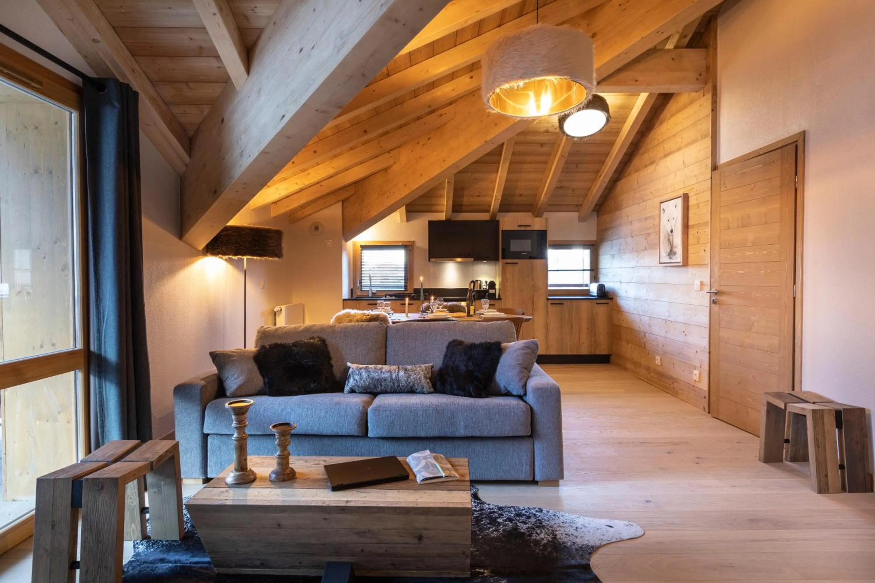 Living room in TERRESENS - Neige et Soleil