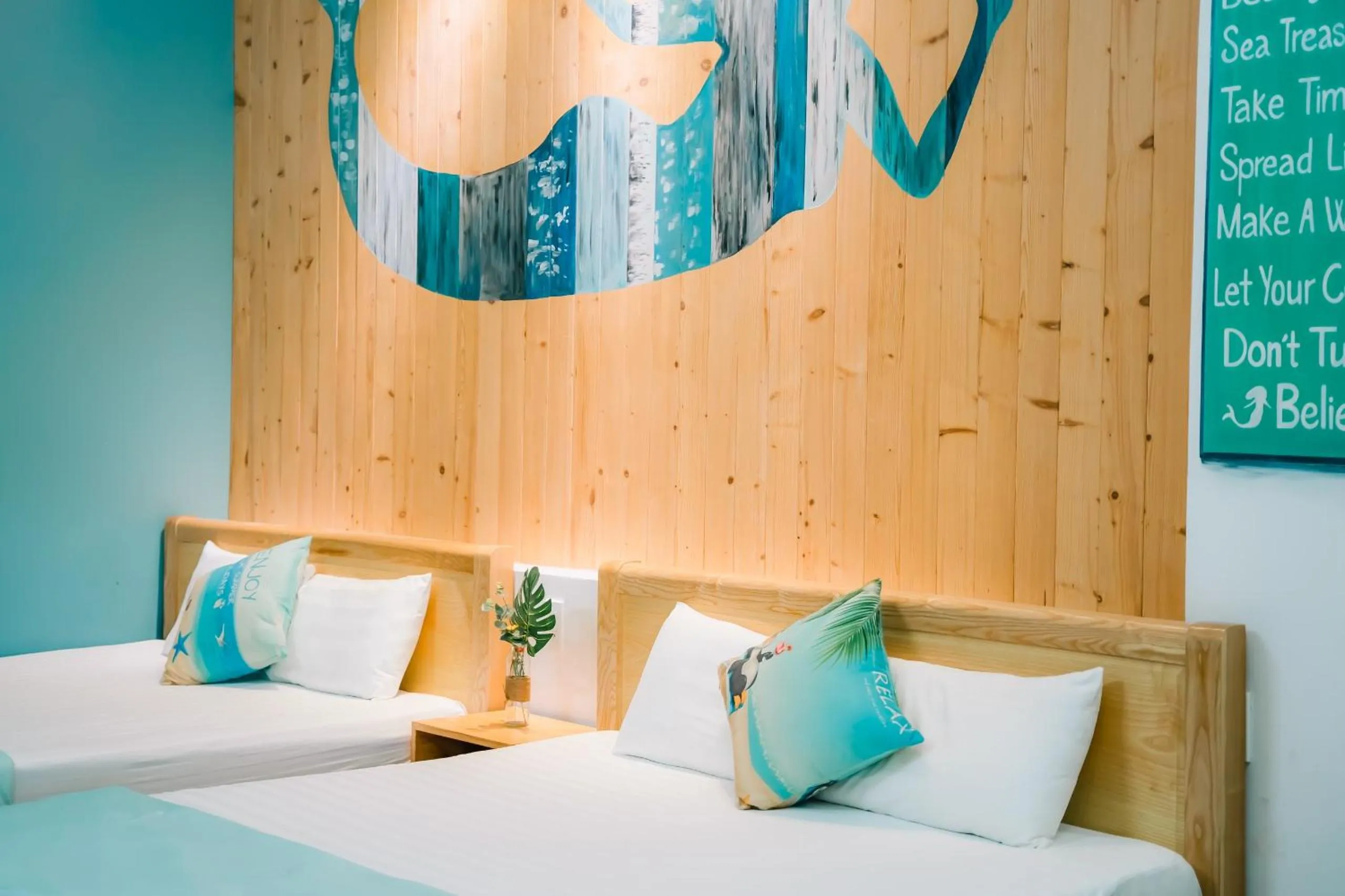 Bed in Blossom Sea Homestay Quy Nhơn