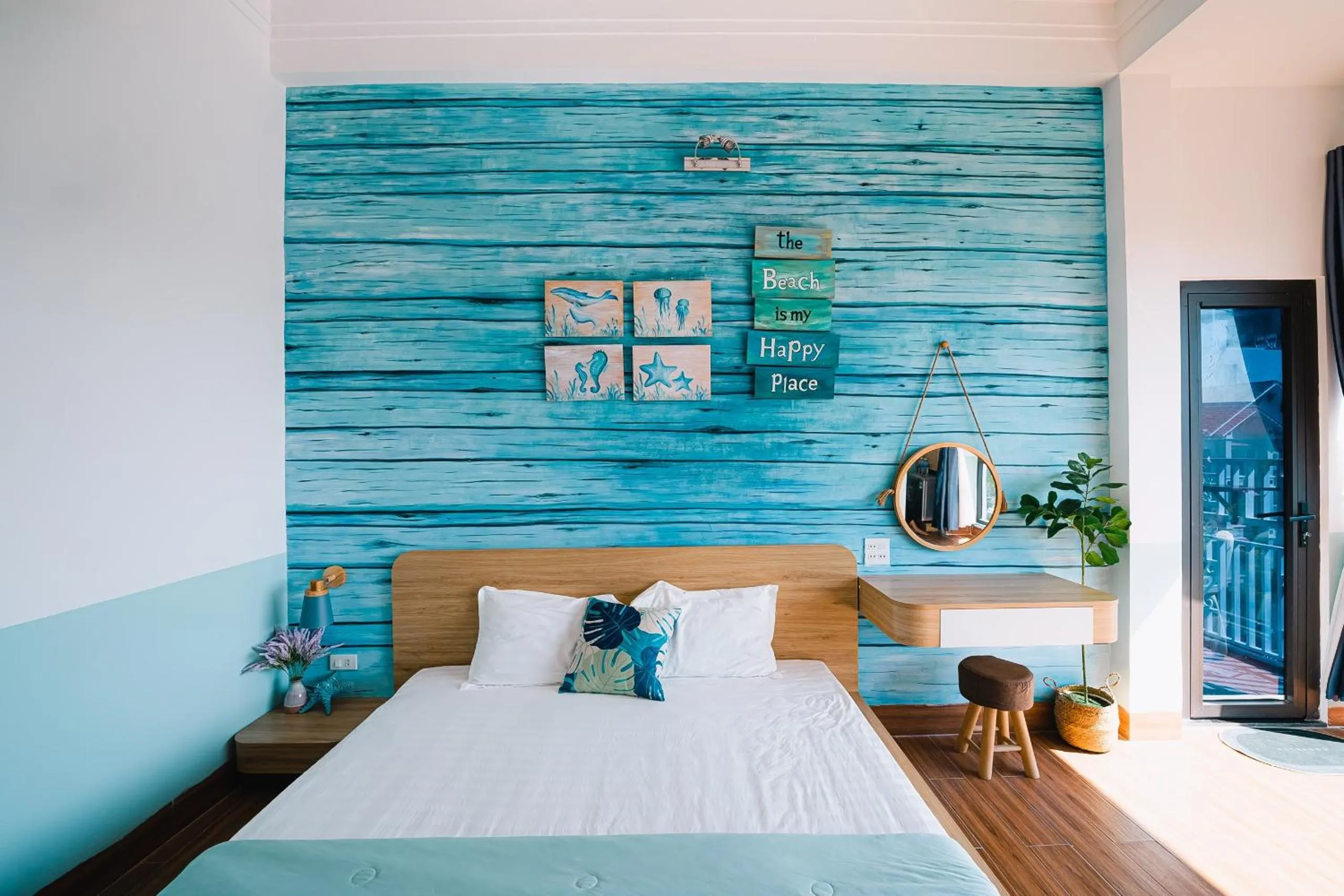 Bed in Blossom Sea Homestay Quy Nhơn