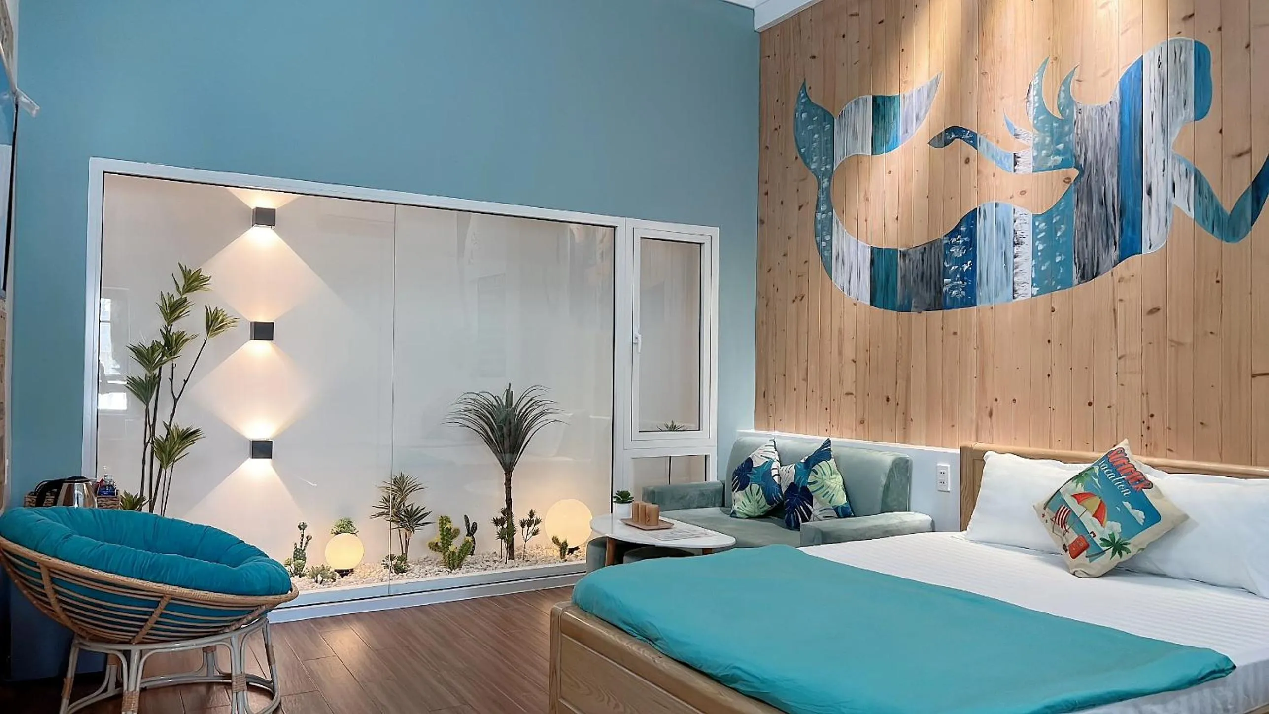 Bed in Blossom Sea Homestay Quy Nhơn