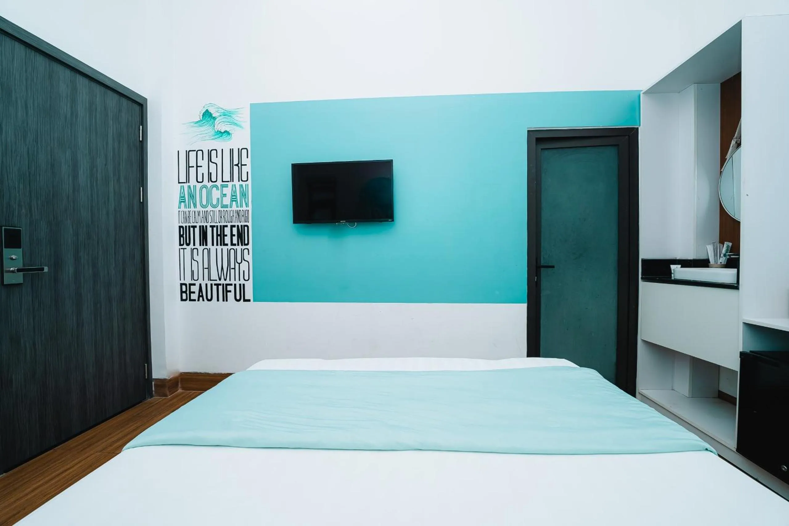 Bed in Blossom Sea Homestay Quy Nhơn