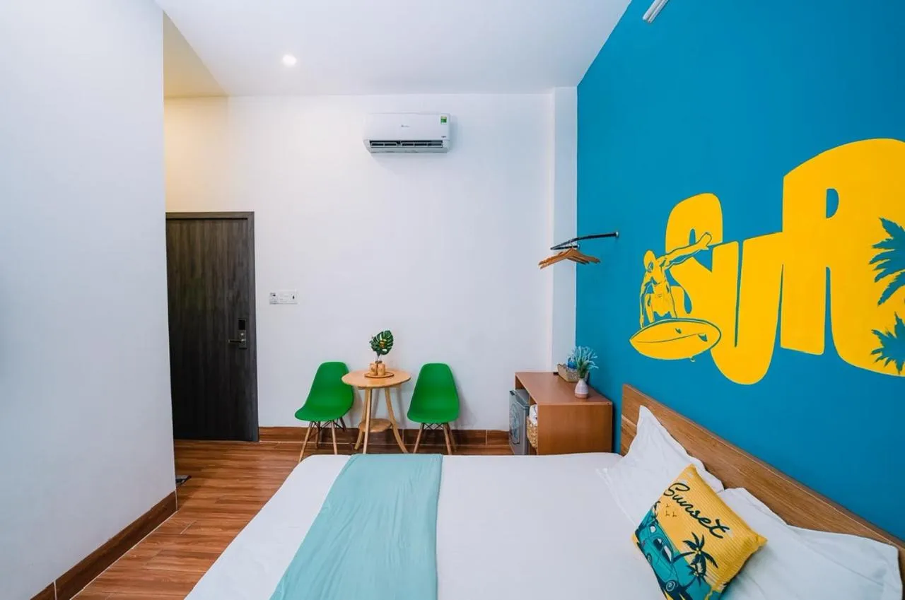 Bed in Blossom Sea Homestay Quy Nhơn