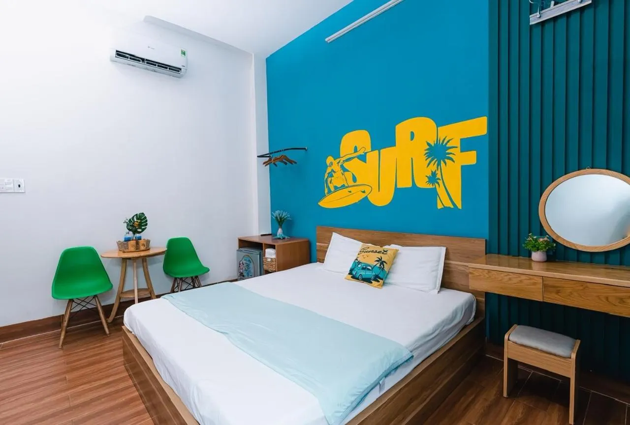 Bed in Blossom Sea Homestay Quy Nhơn